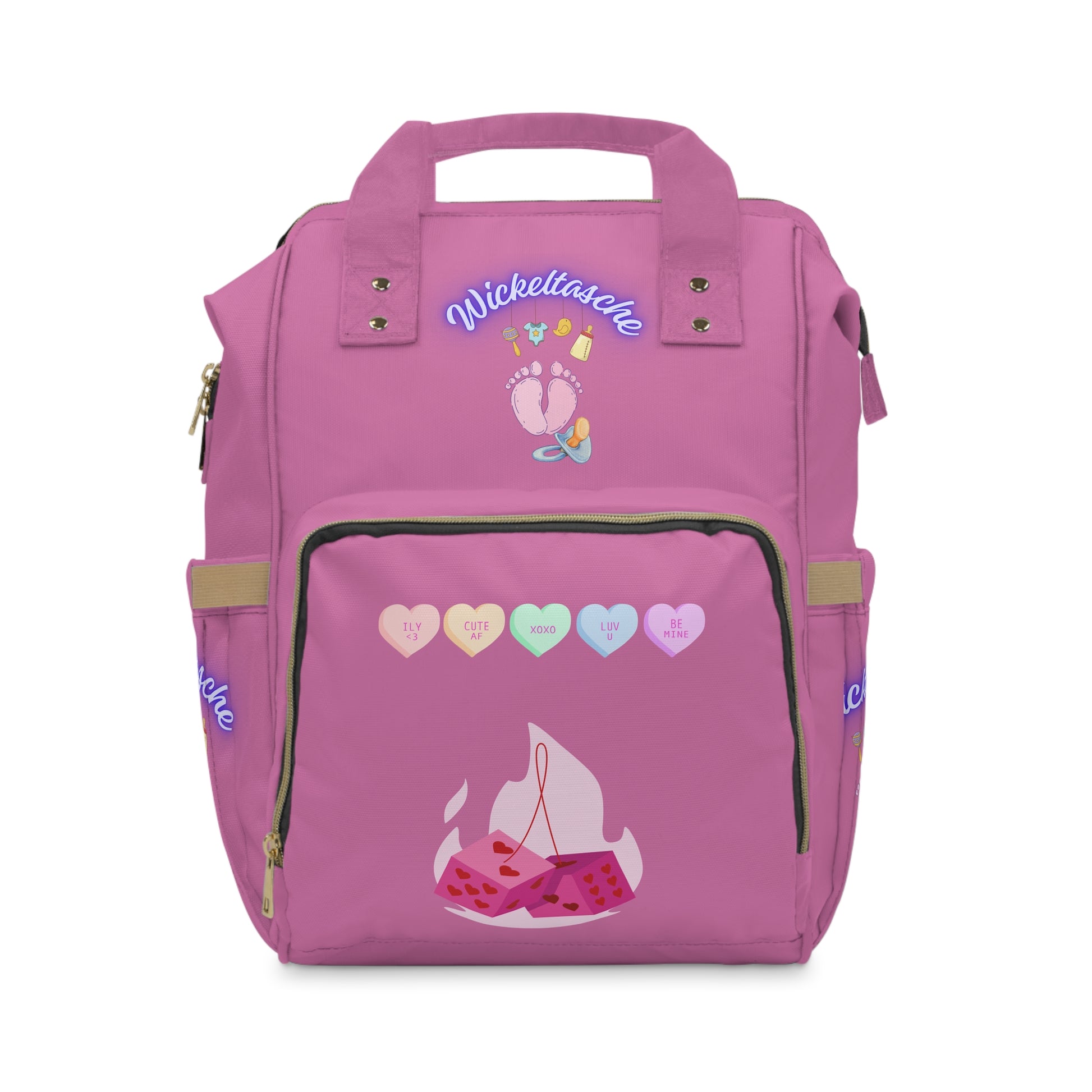 Süßer multifunktionaler Wickelrucksack – perfekt für frischgebackene Eltern!