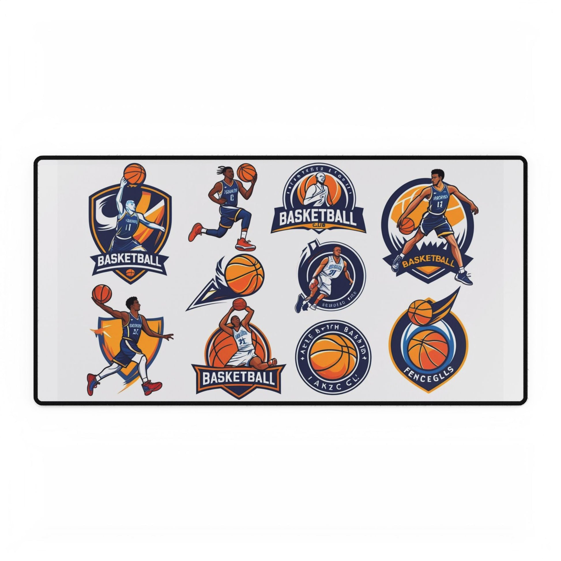 Basketball Schreibtischmatten - Geschenk für Sportliebhaber, Gaming-Matte, Bürodekor, Einzigartige Basketball-Kunst, Geburtstag, Abschluss