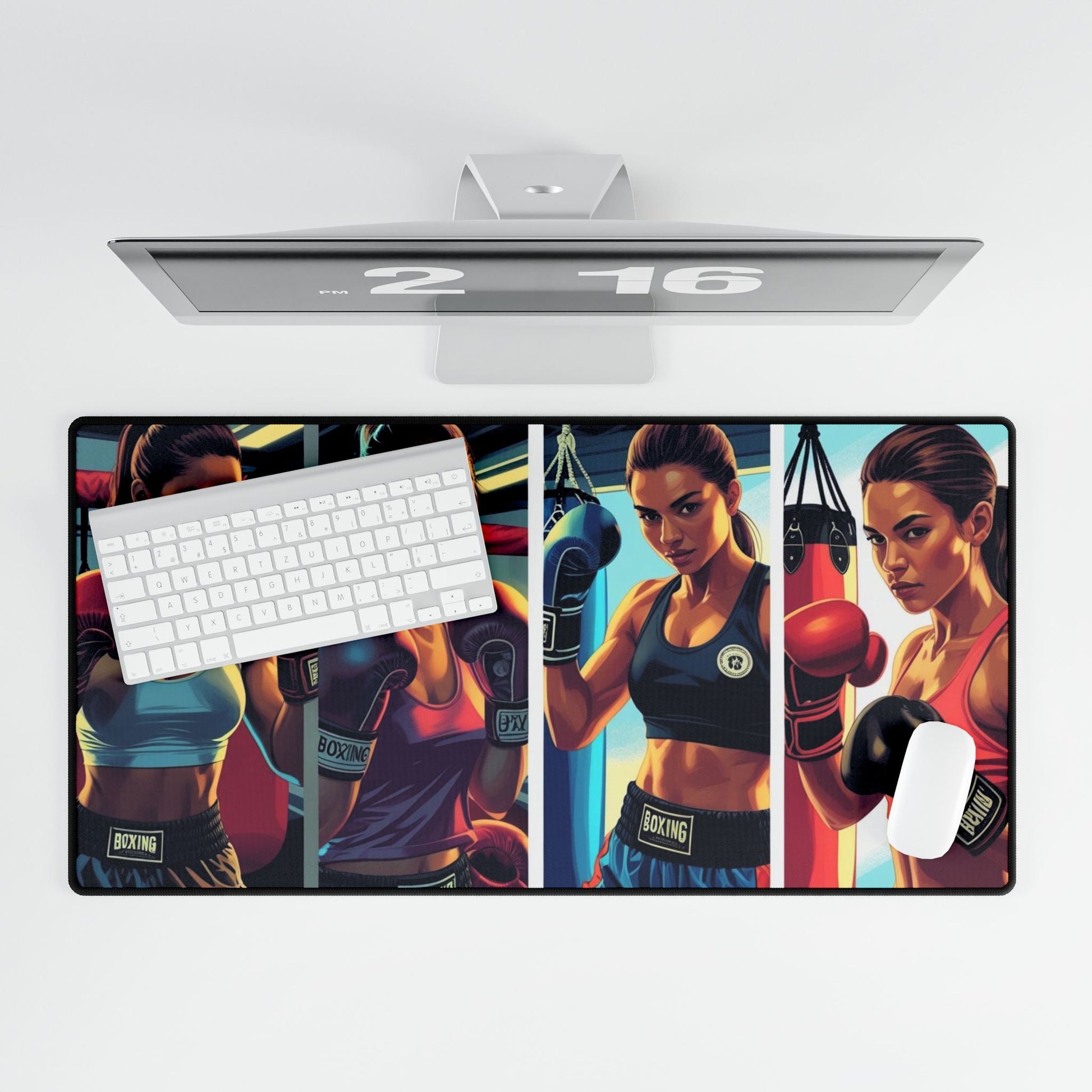 Boxer Schreibtischmatte Home Office Dekor, Gaming Matte - Familientruhe