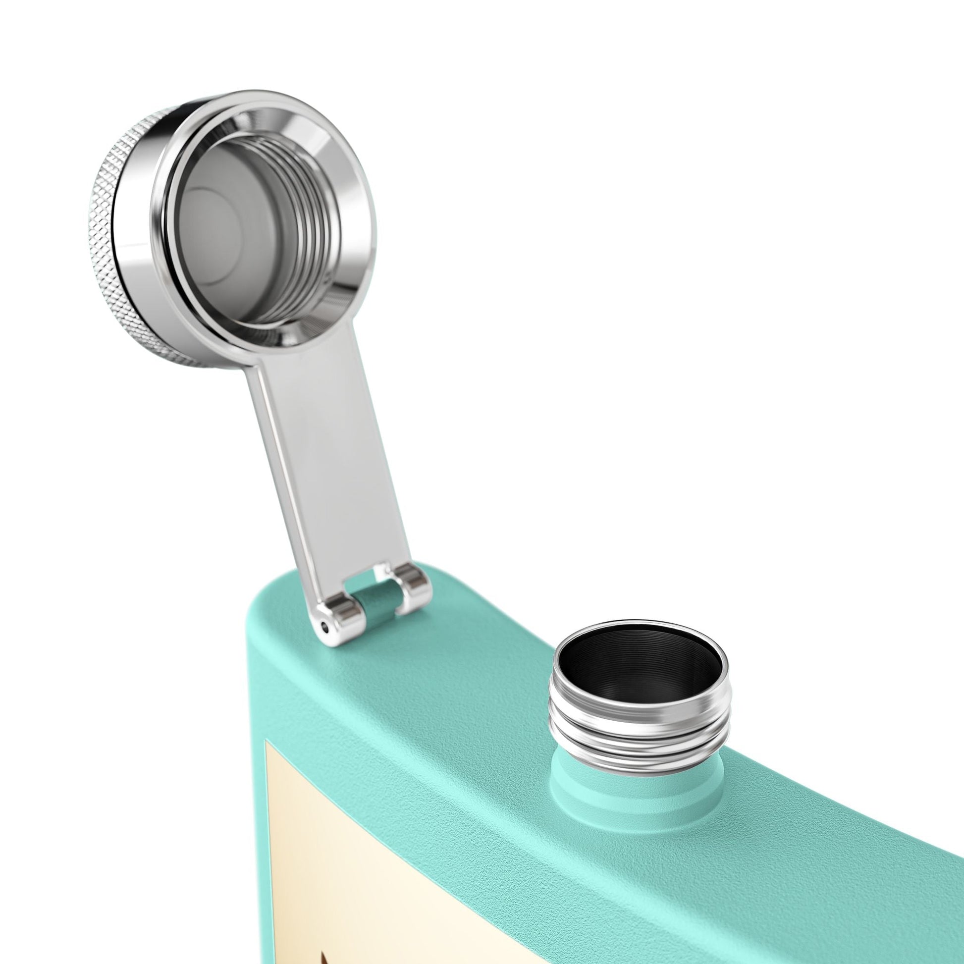 Cowgirl - Flachmann aus Edelstahl, 6 oz – perfekt als Geschenk, zum Camping, für Cowboy - Events, Tailgating und personalisierte Feiern! - Familientruhe