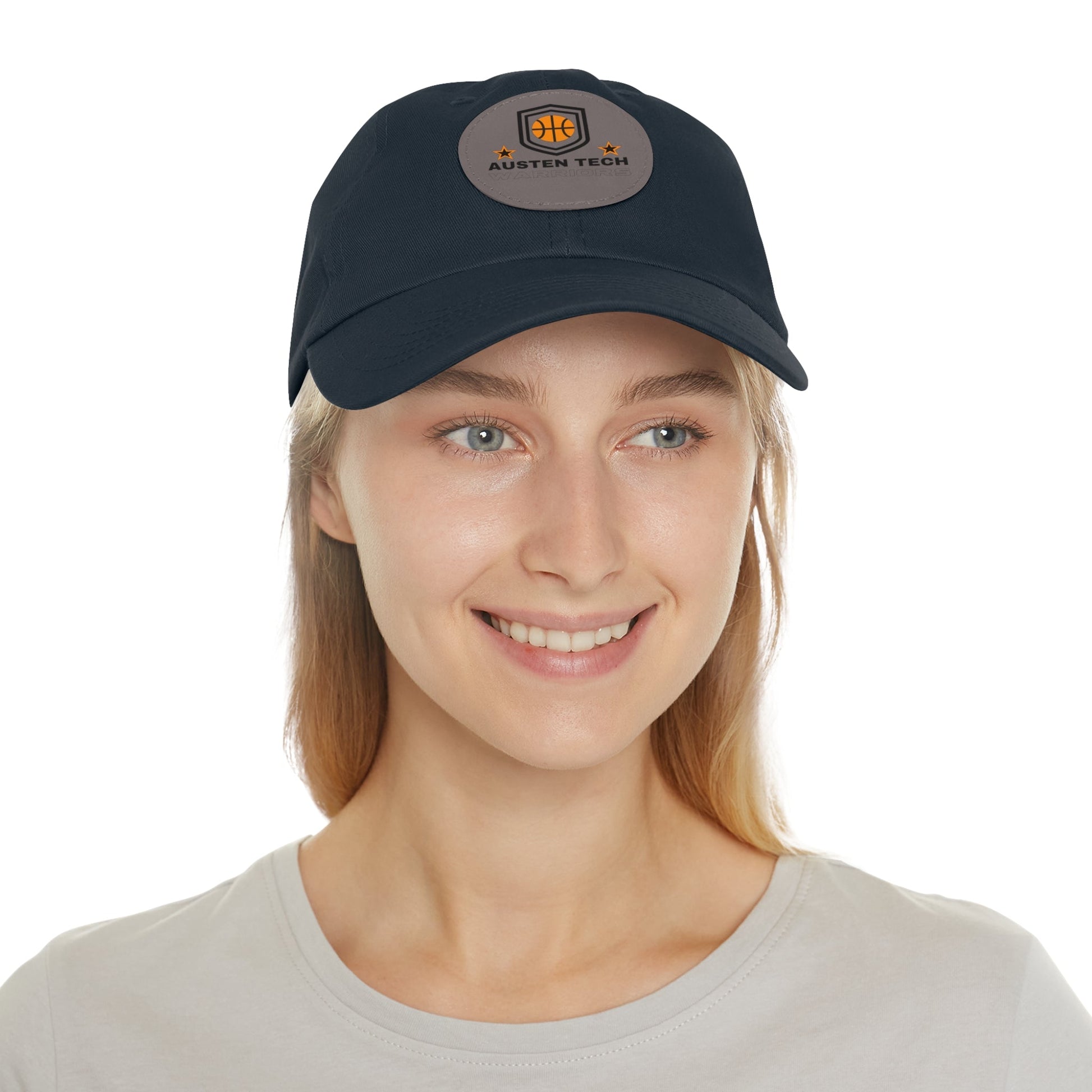 Dad Hat mit Lederpatch rund - Familientruhe