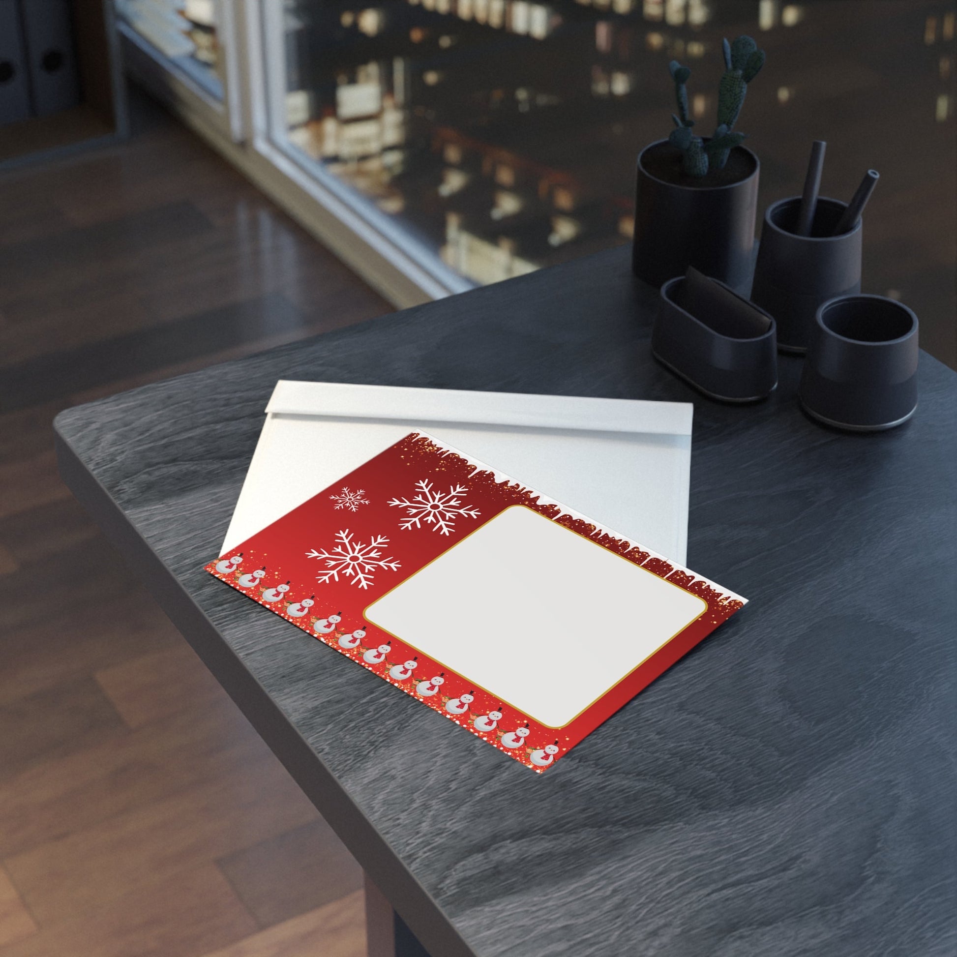 Festliche Weihnachtskarten - Frohe Weihnachten - Design - Familientruhe