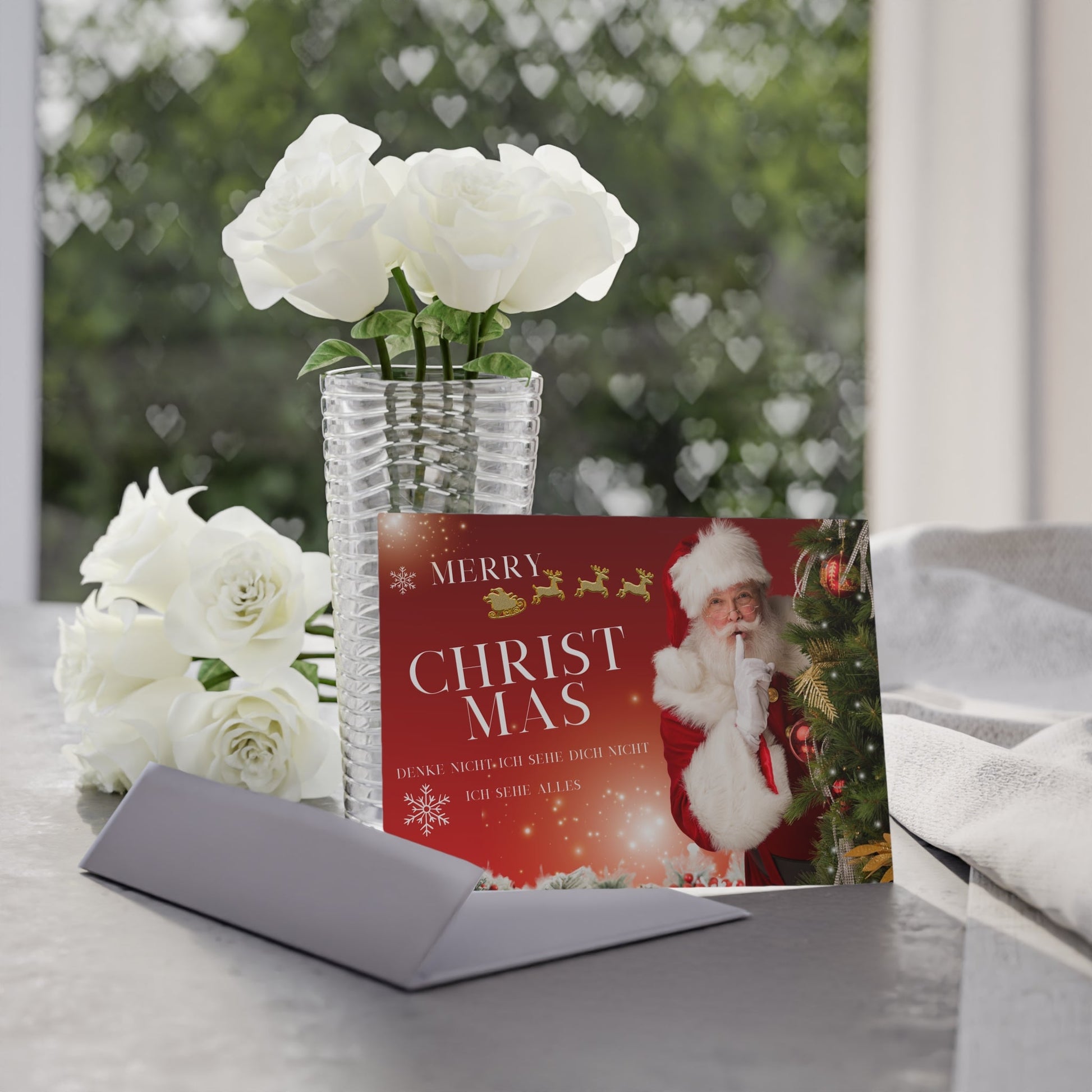 Festliche Weihnachtskarten, Frohe Weihnachten Grußkarten - Familientruhe