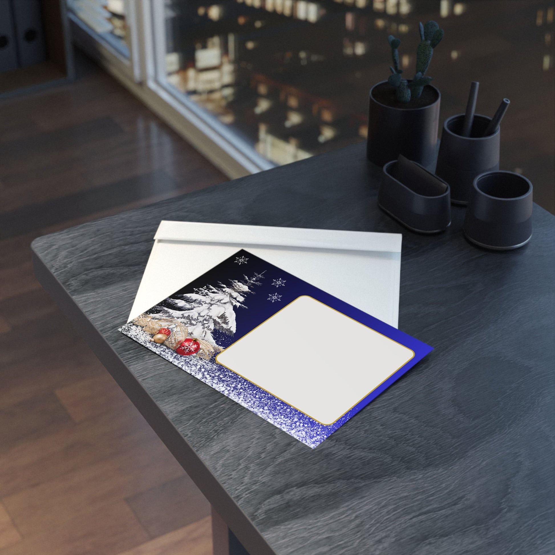 Festliche Weihnachtskarten, Grußkarten, Weihnachtskarten - Familientruhe