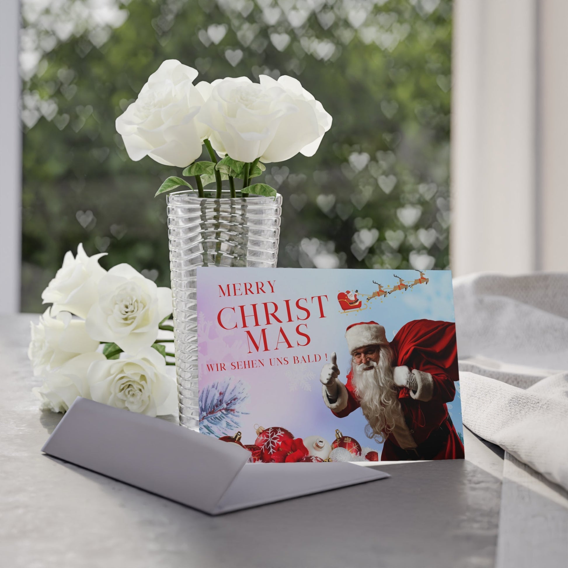 Festliche Weihnachtskarten – Zweiseitige Weihnachtsgrüße - Familientruhe