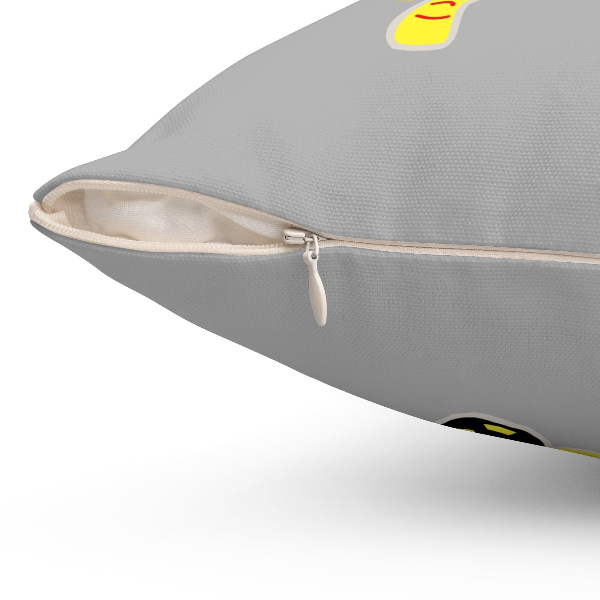 Kissen aus gesponnenem Polyester mit Fußball - Vibes, Sportdekor - Familientruhe