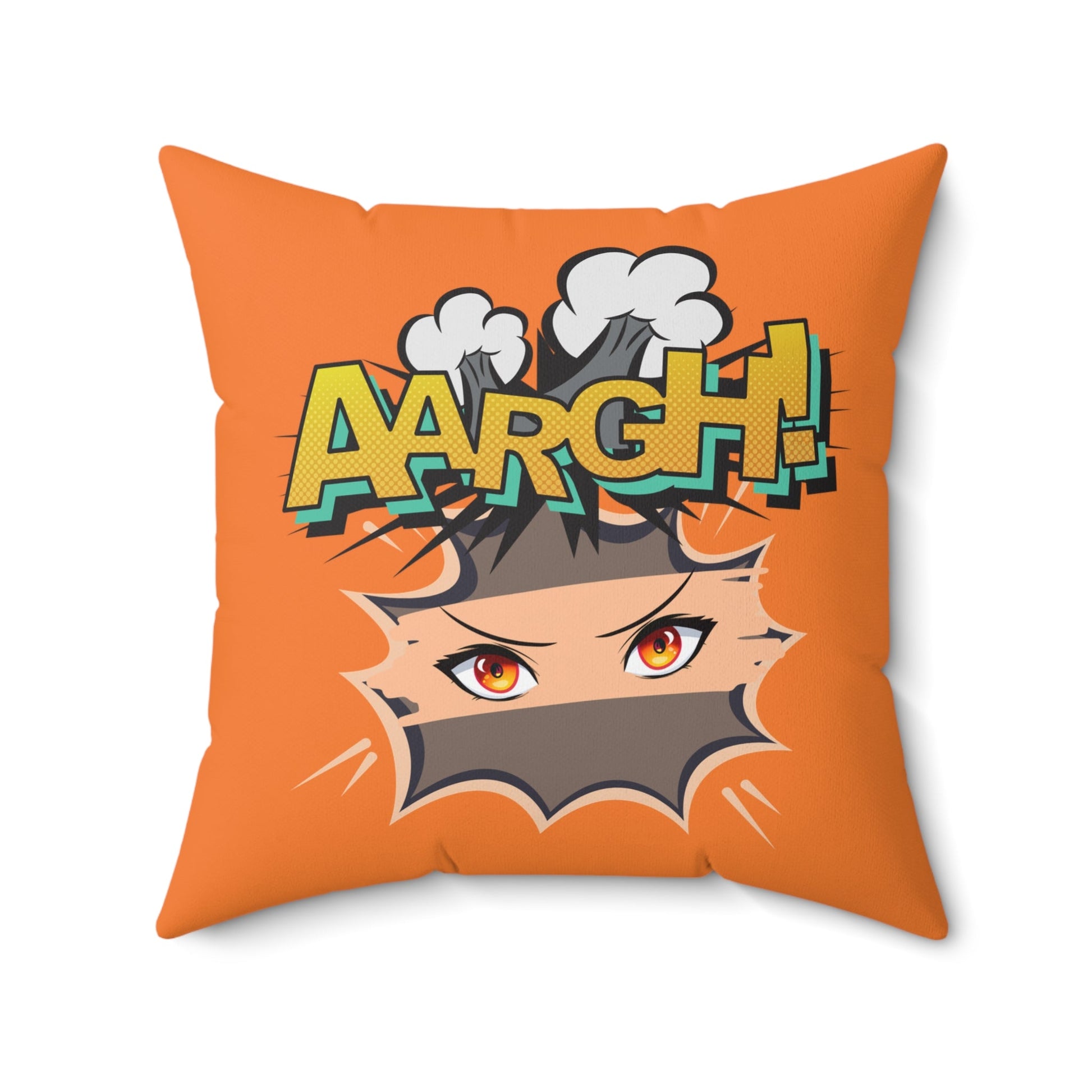 Lustiges Cartoon - Vulkan - Kissen, Wohndeko, Geschenk für Kinder - Familientruhe