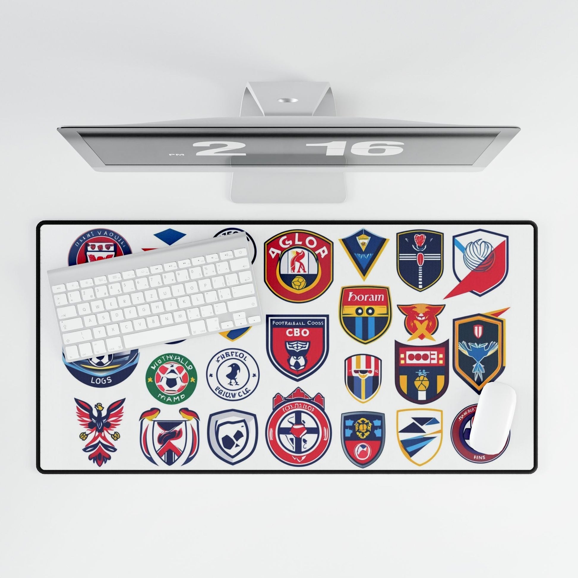 Stilvolle Schreibtischunterlagen für Sportbegeisterte, Bürodekor - Familientruhe