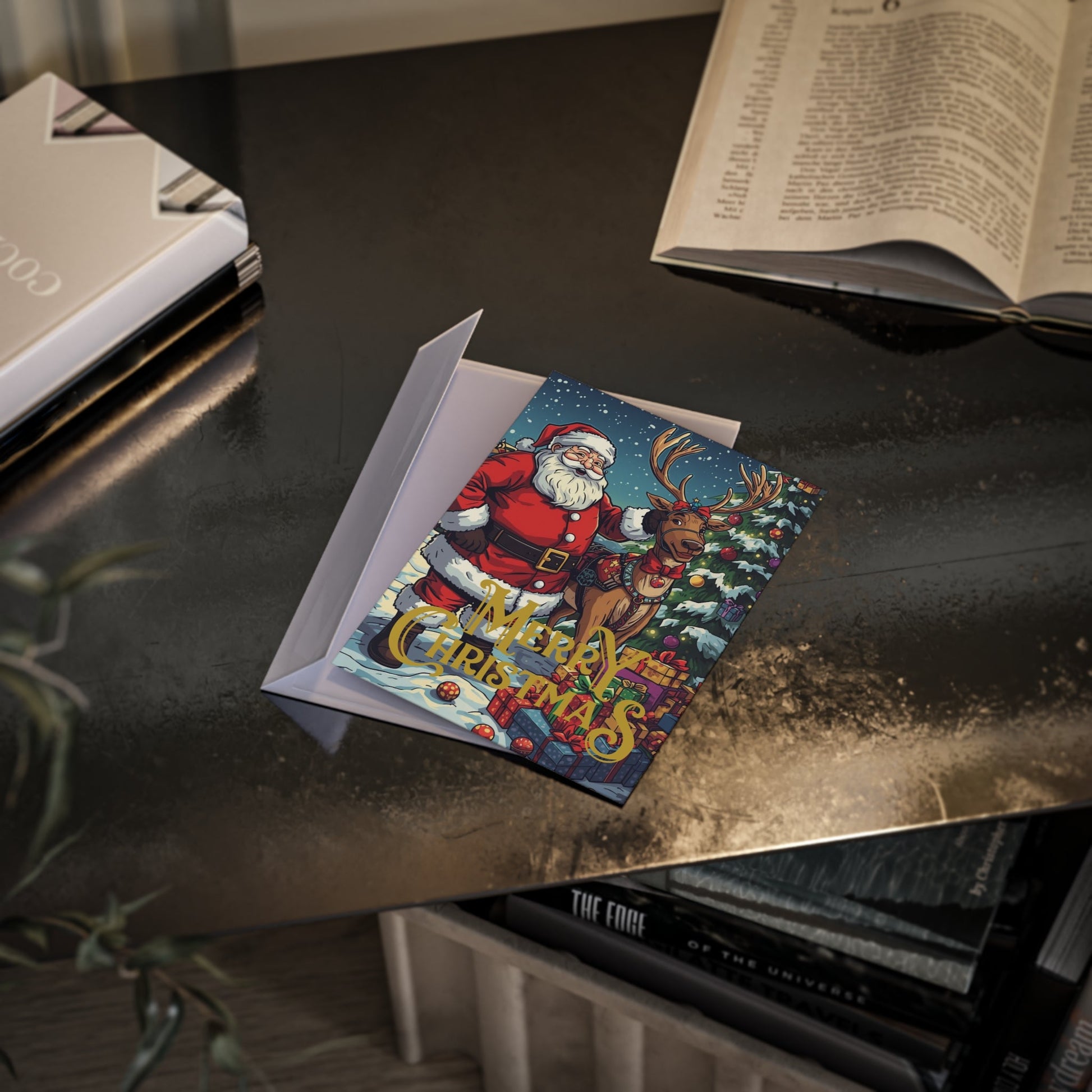 Weihnachtskarten, Festliche Grußkarten - Familientruhe