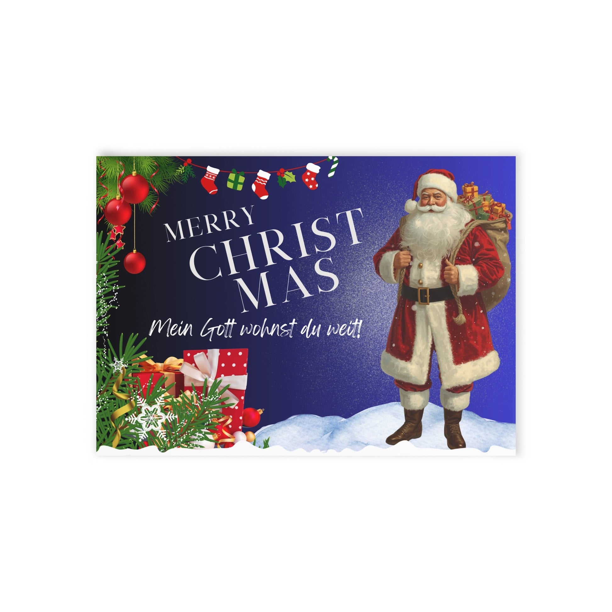 Weihnachtskarten – Fröhliche Weihnachtsstimmung - Familientruhe