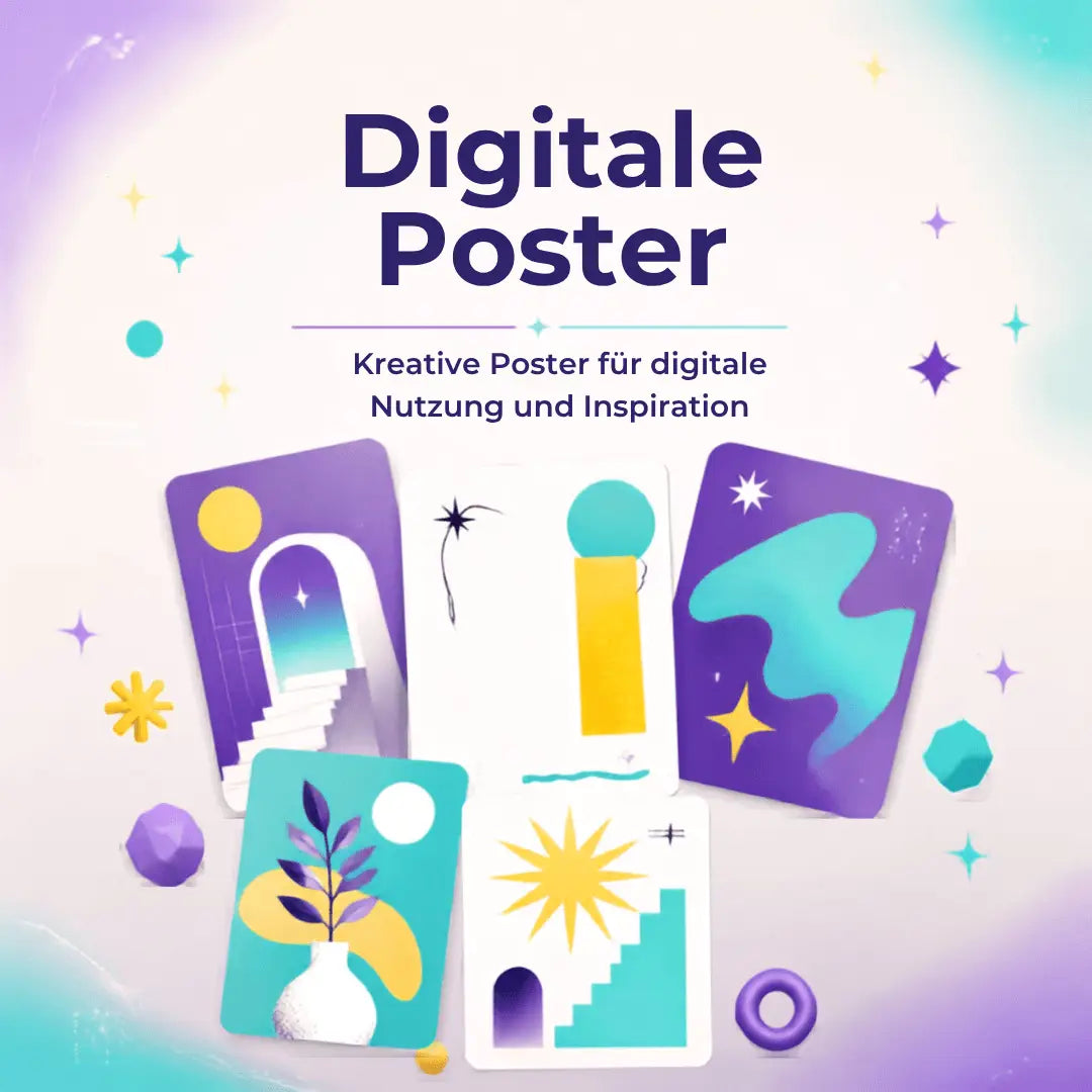 Digitale Poster für dein Kinderzimmer: Kreative digitale Designs zur Inspiration und Verschönerung.