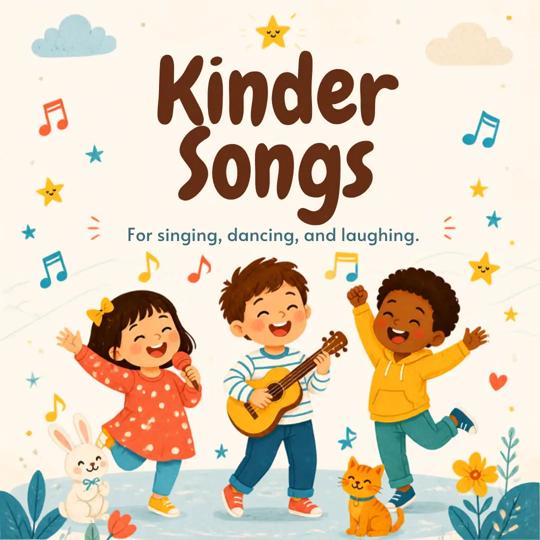 Kategorie Kinderlieder - Freude am Singen, Tanzen und Lachen mit Kindern.