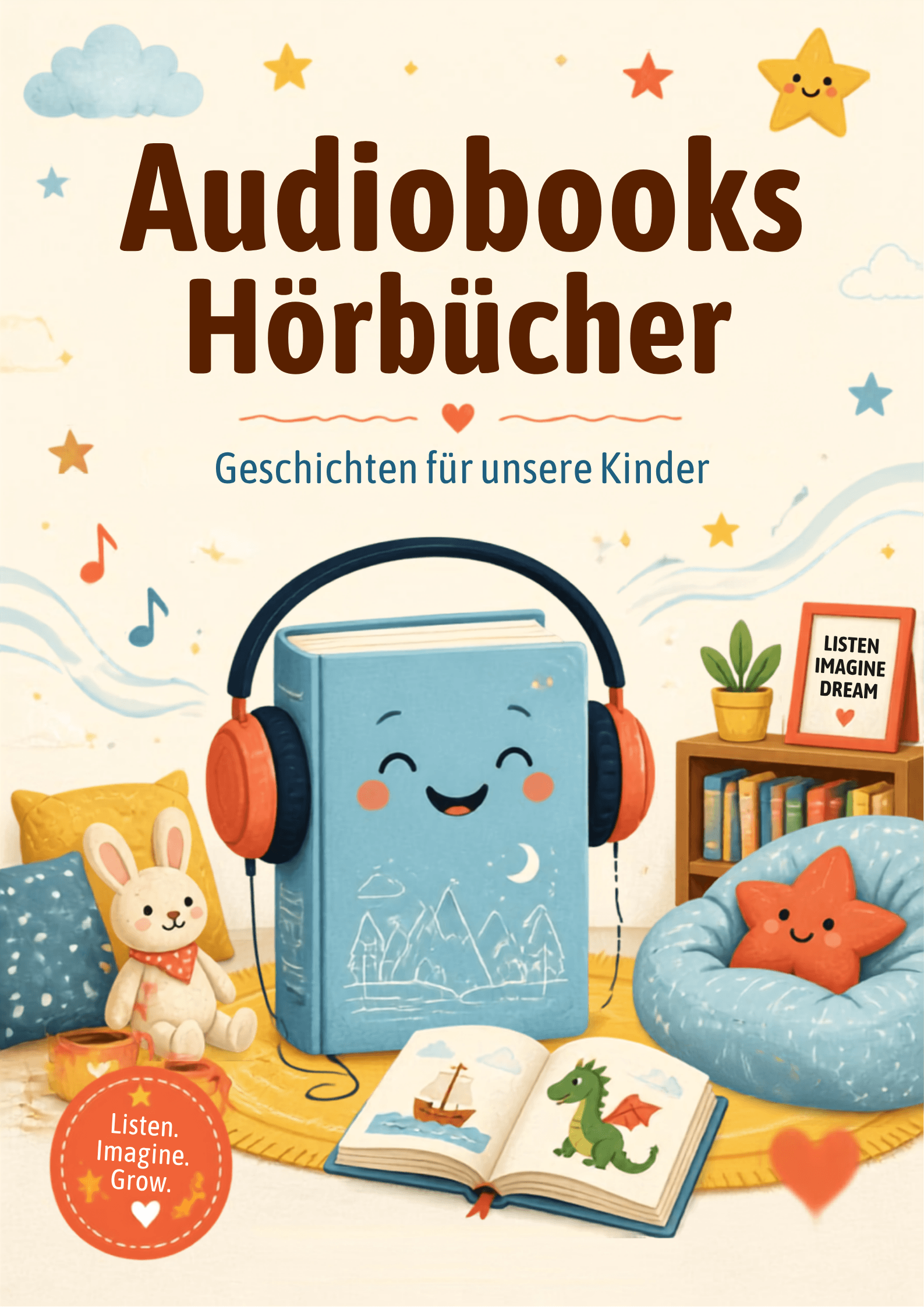 Hörbuch Professor Teddy Plüsch und seine 5 Geschichten, eine zauberhafte Geschichte mit einem cleveren Teddybär.