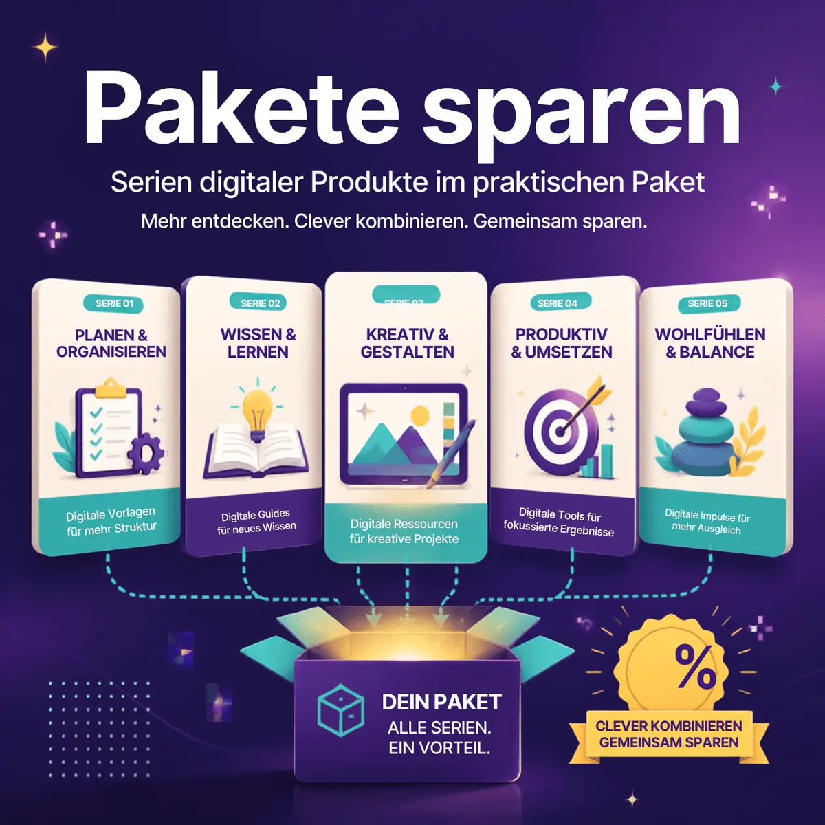 Sparpakete gegenüber einzelne Pakete