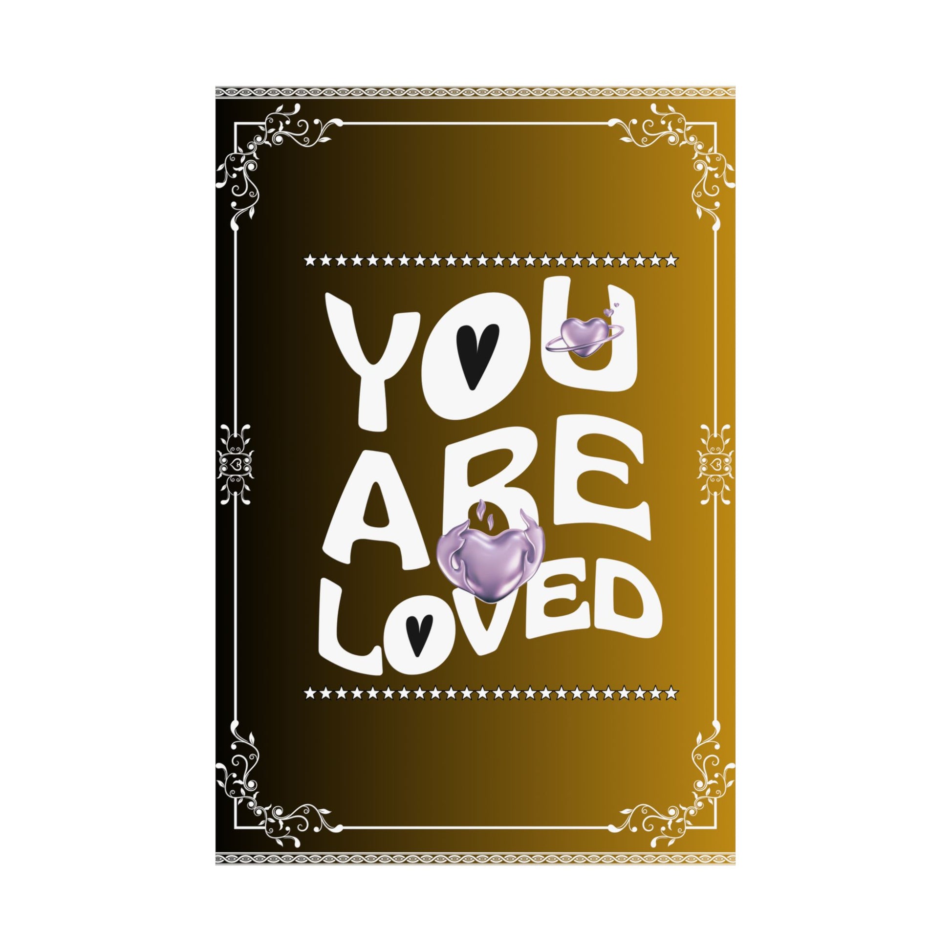Matte Vertical Posters, Positive Affirmation Wall Art, Inspirational Home Decor, Gift for Loved Ones, Motivational Quote Print