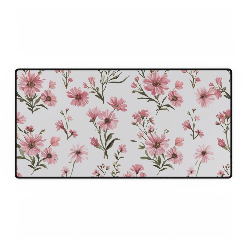 Florale Schreibtischmatte, Modernes Arbeitsplatzdekor, Büroaccessoires, Schreibtisch organizer, Geschenk für Home Office