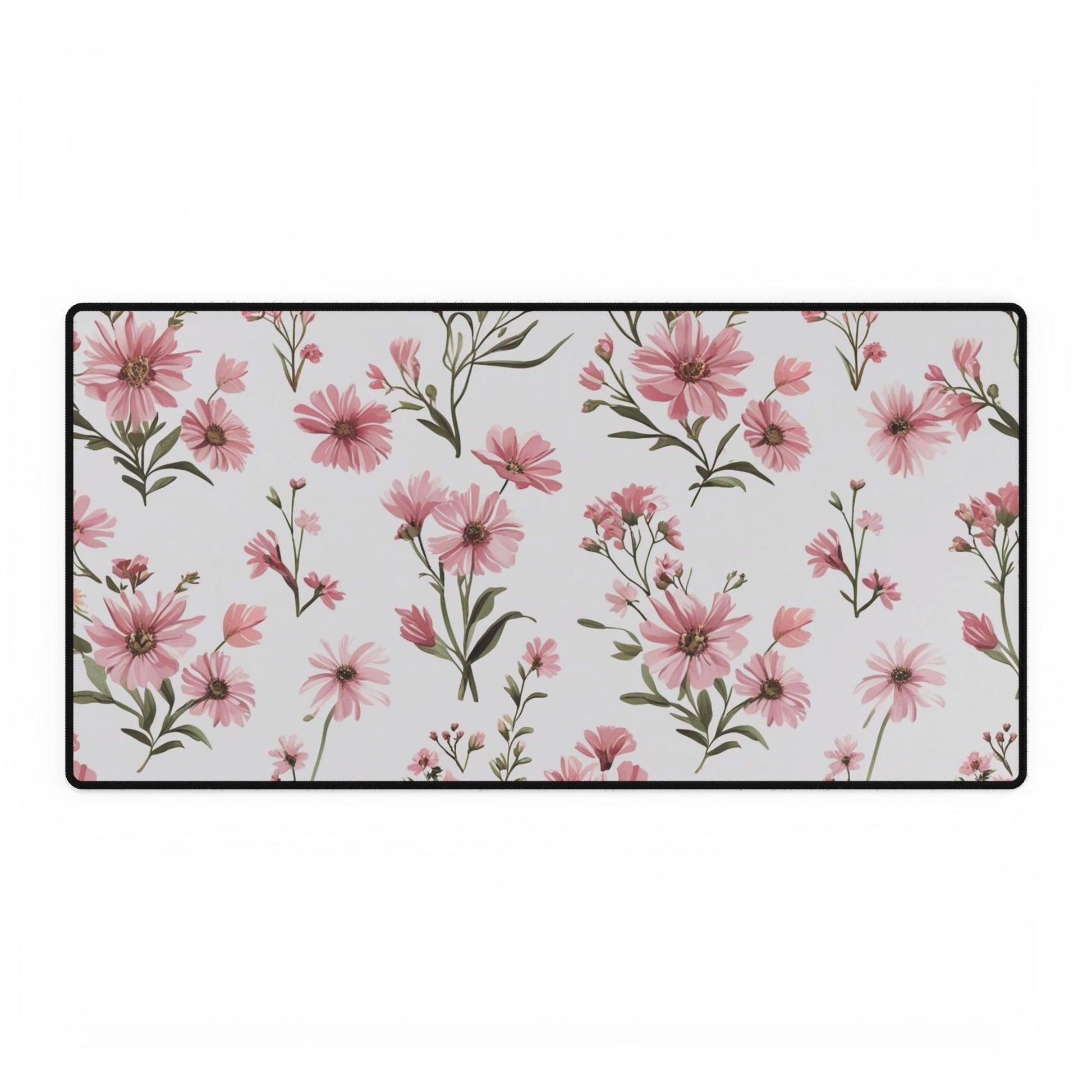 Florale Schreibtischmatte, Modernes Arbeitsplatzdekor, Büroaccessoires, Schreibtisch organizer, Geschenk für Home Office