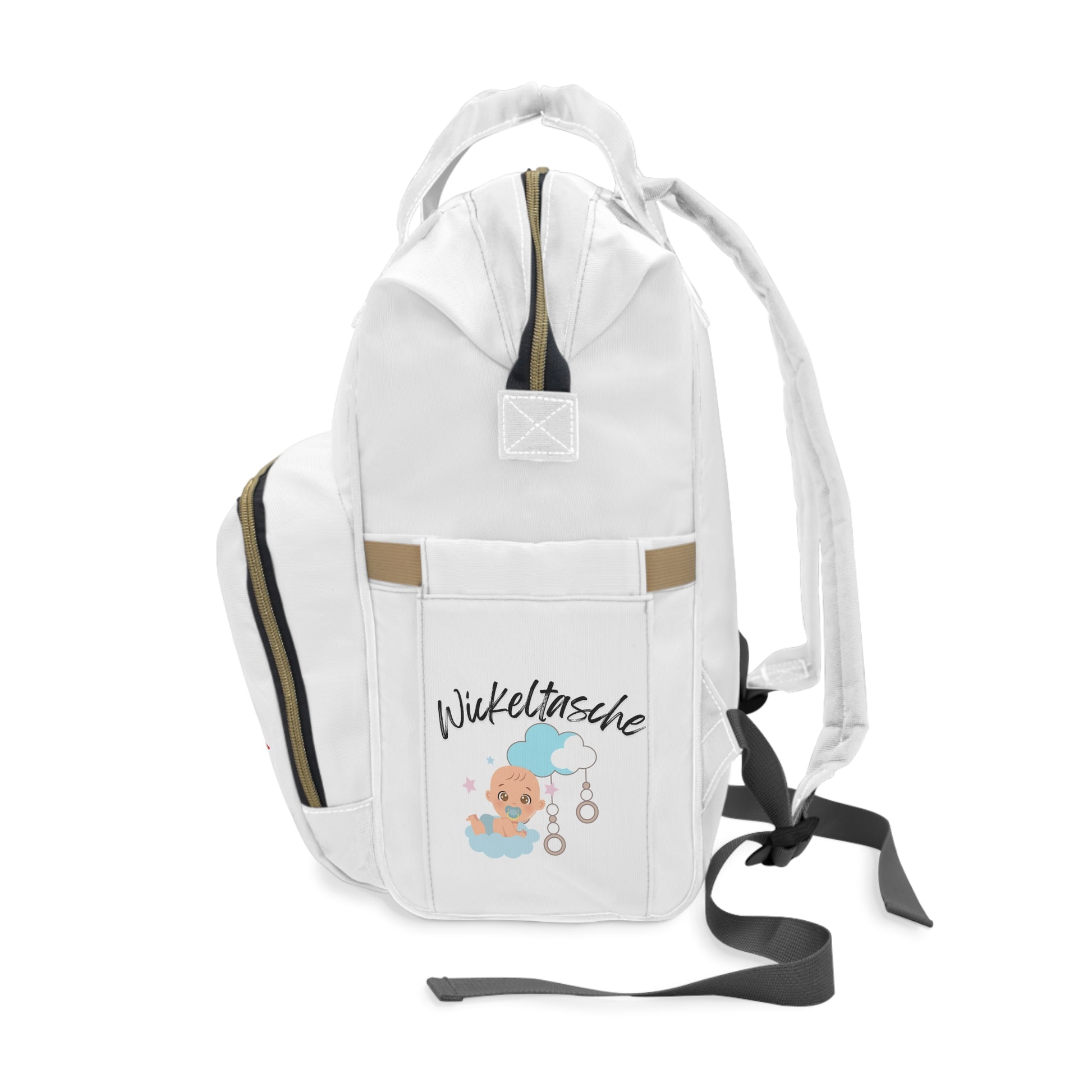 Love You Diaper Backpack - Stylish & Functional Baby Bag for Parents