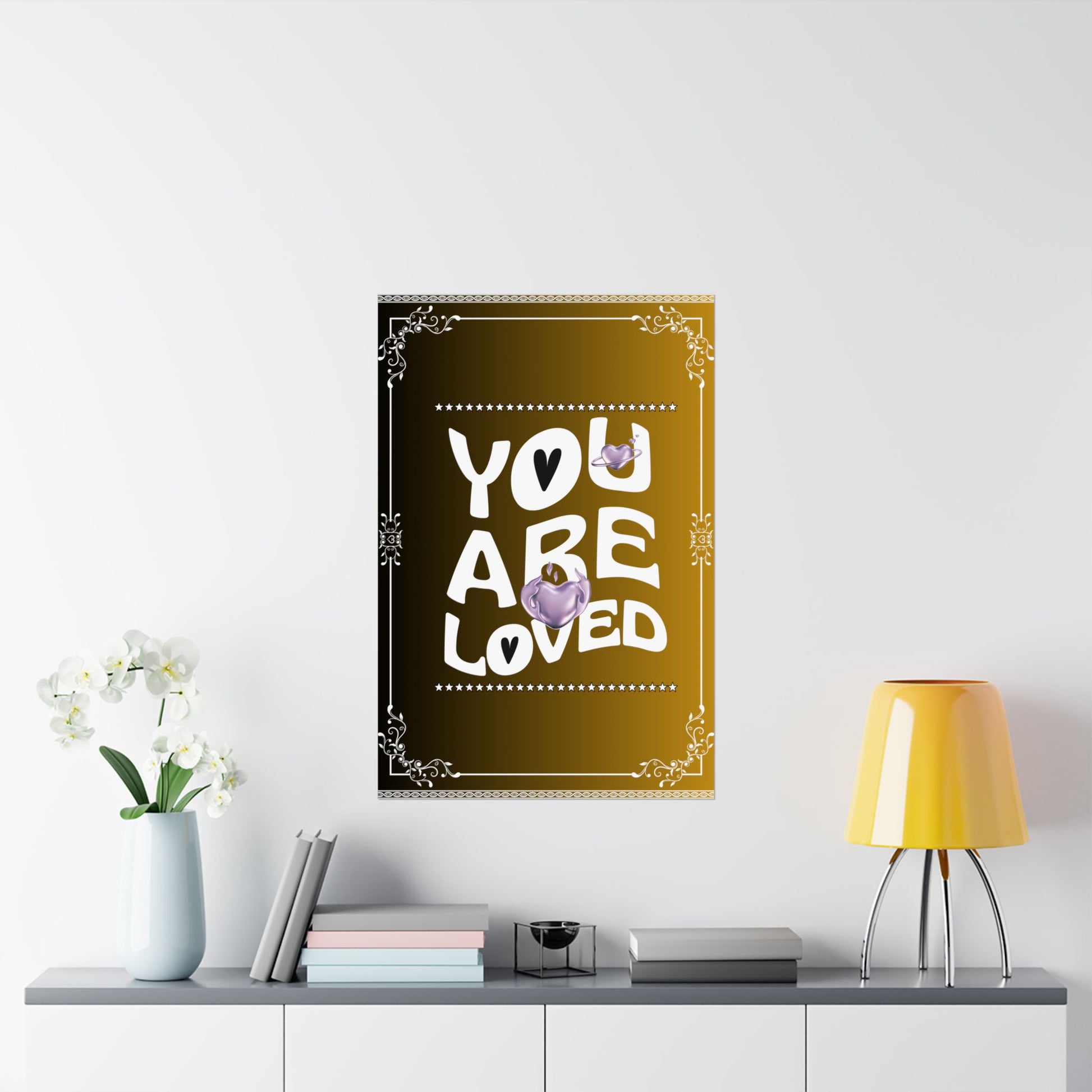 Matte Vertical Posters, Positive Affirmation Wall Art, Inspirational Home Decor, Gift for Loved Ones, Motivational Quote Print
