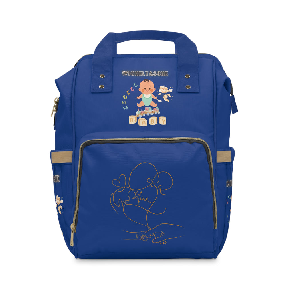 Stilvoller multifunktionaler Wickelrucksack für junge Mütter – Baby Essentials Gear