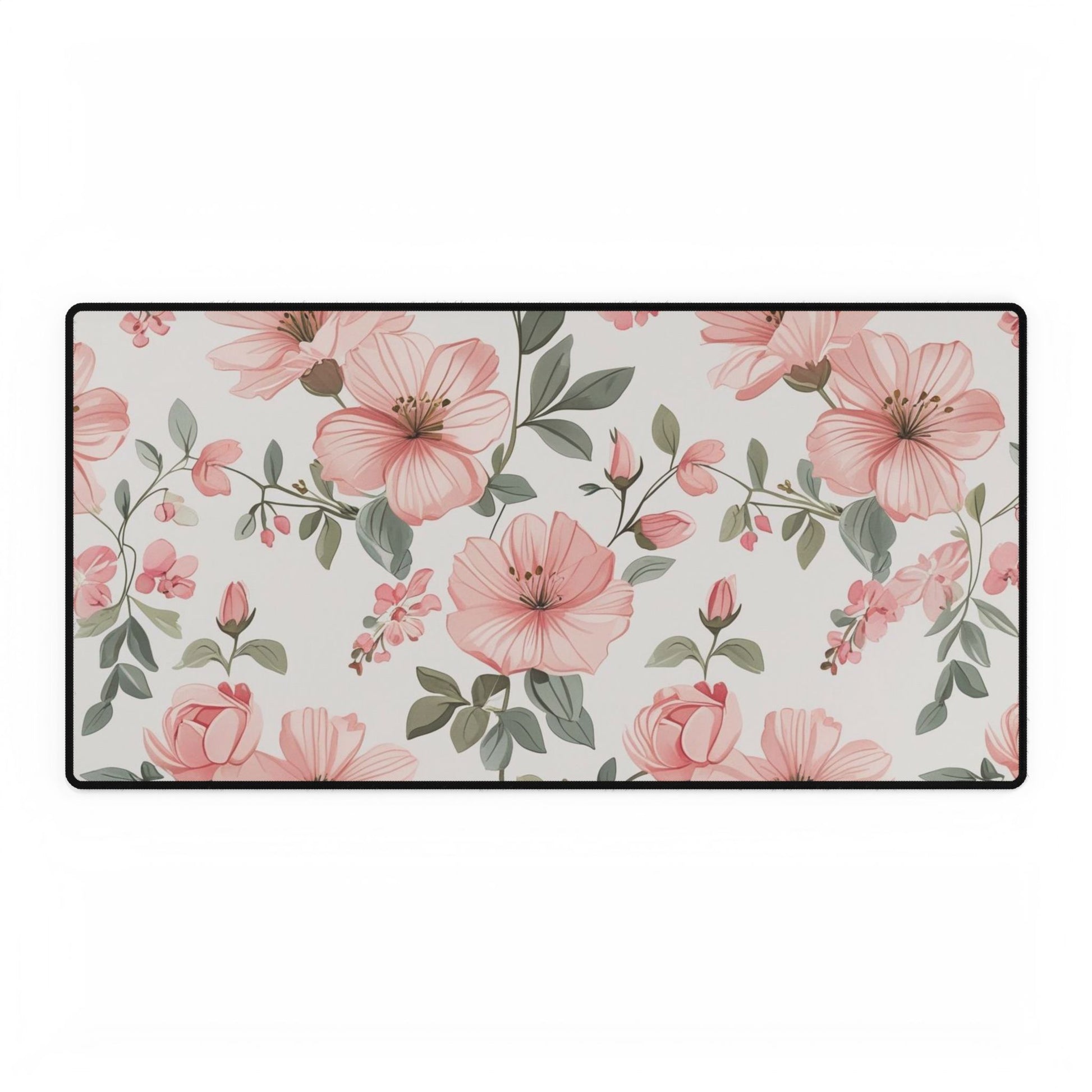 Florale und elegante Schreibtischunterlagen für das Home Office, anpassbares Arbeitsplatzzubehör, Geschenk für Lehrer, Studenten und Berufstätige