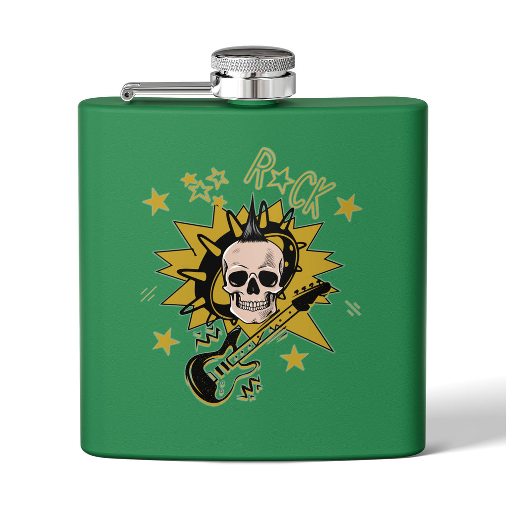 Rockstar-Flachmann aus Edelstahl – 170 ml, Geschenk für Musikliebhaber