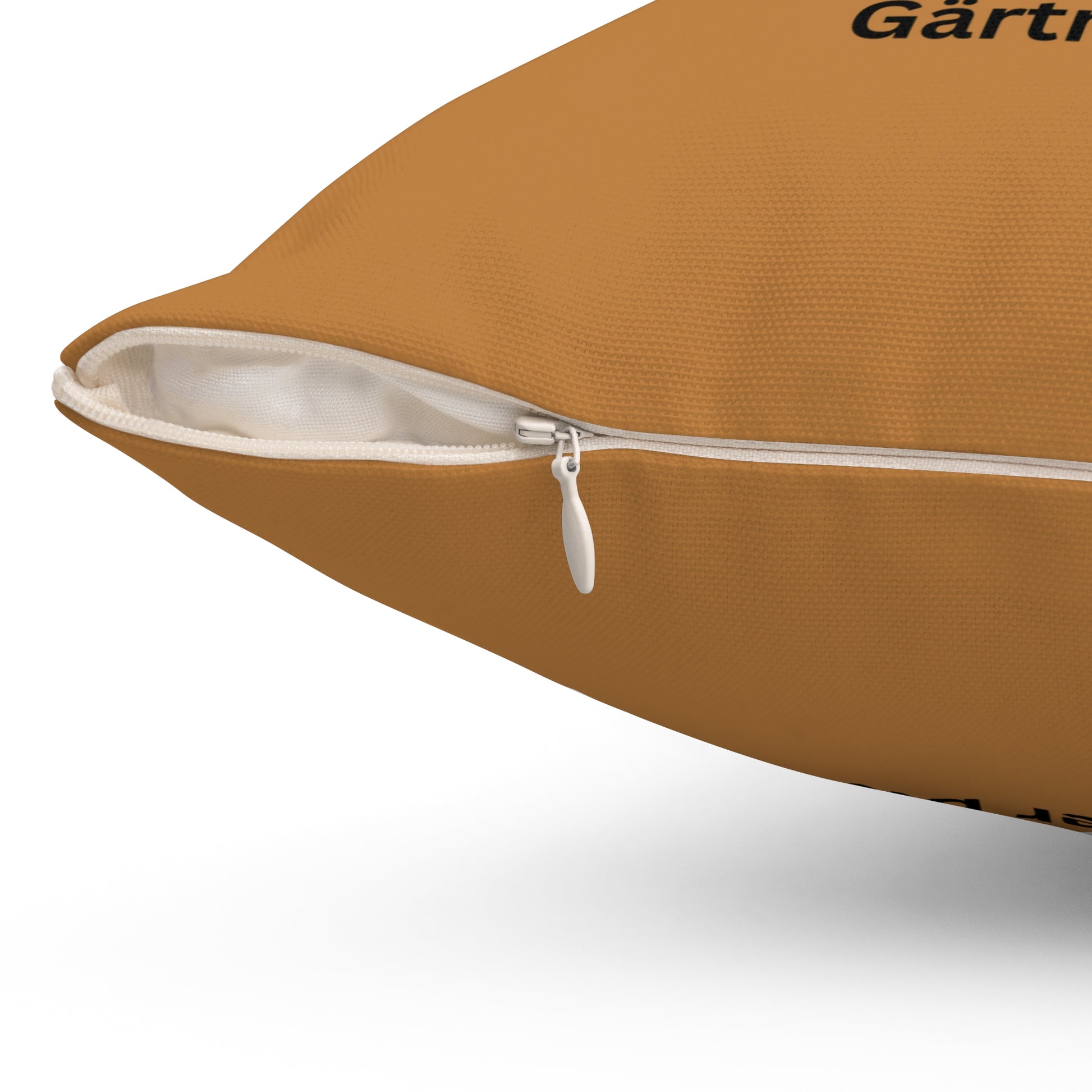 Quadratisches Gärtnerkissen, gemütliche Wohndekoration, Geschenk mit grünem Daumen, Gartenbegeisterte, einzigartiges Wurfkissen, Unkraut vergeht Gärtner bleibt