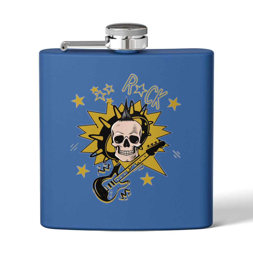 Rockstar-Flachmann aus Edelstahl – 170 ml, Geschenk für Musikliebhaber