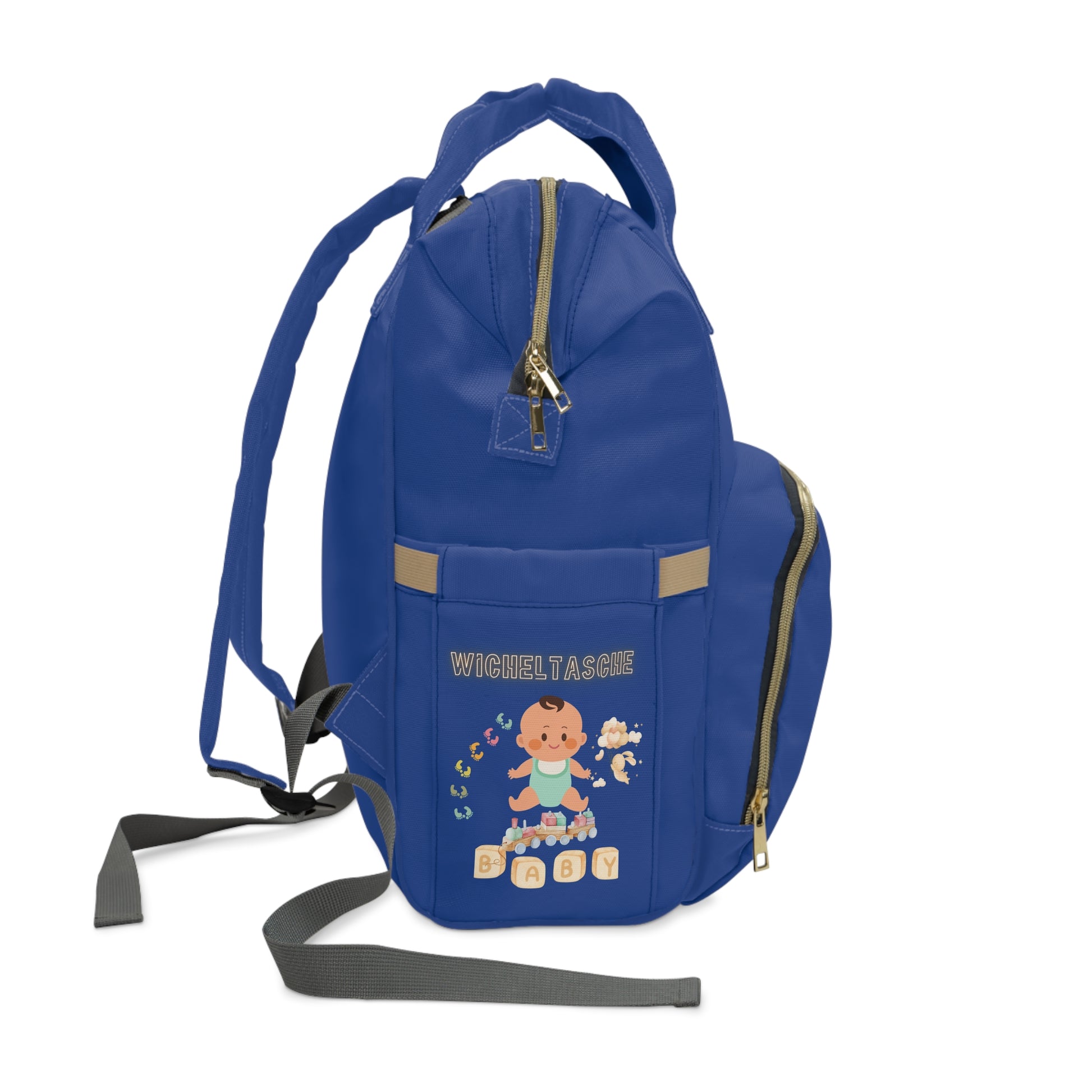 Stilvoller multifunktionaler Wickelrucksack für junge Mütter – Baby Essentials Gear