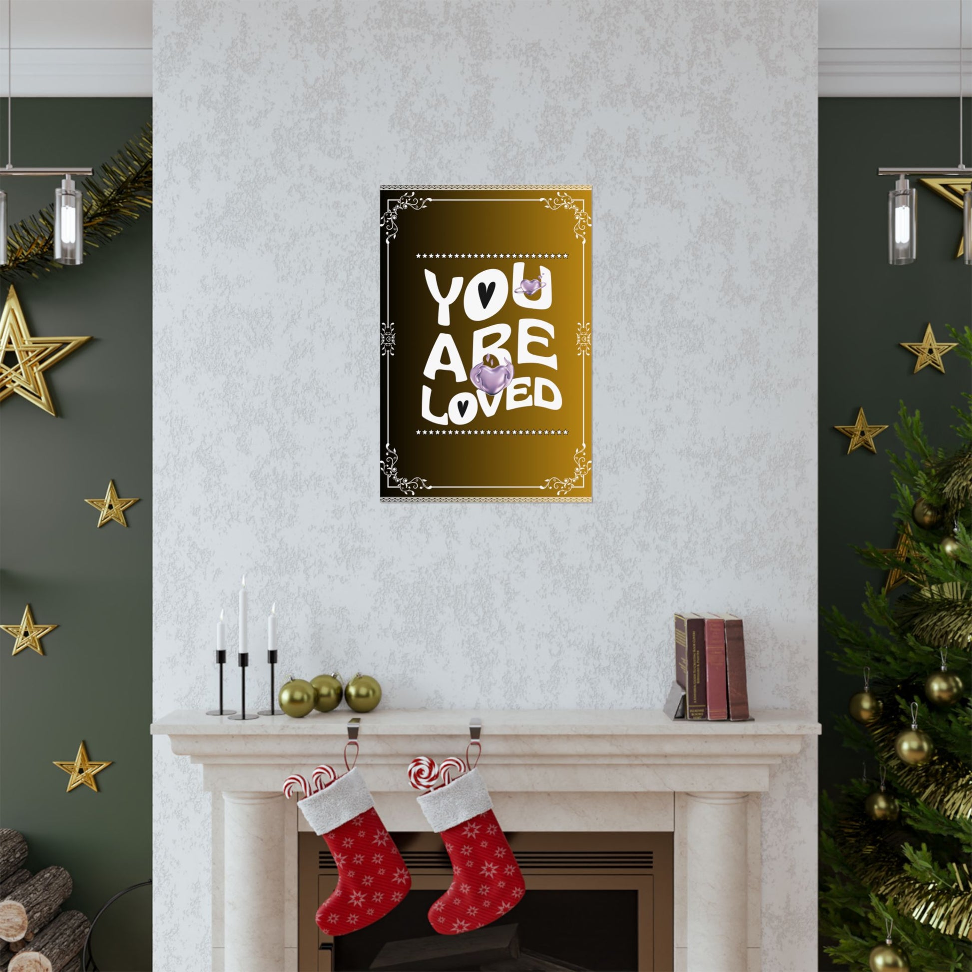 Matte Vertical Posters, Positive Affirmation Wall Art, Inspirational Home Decor, Gift for Loved Ones, Motivational Quote Print