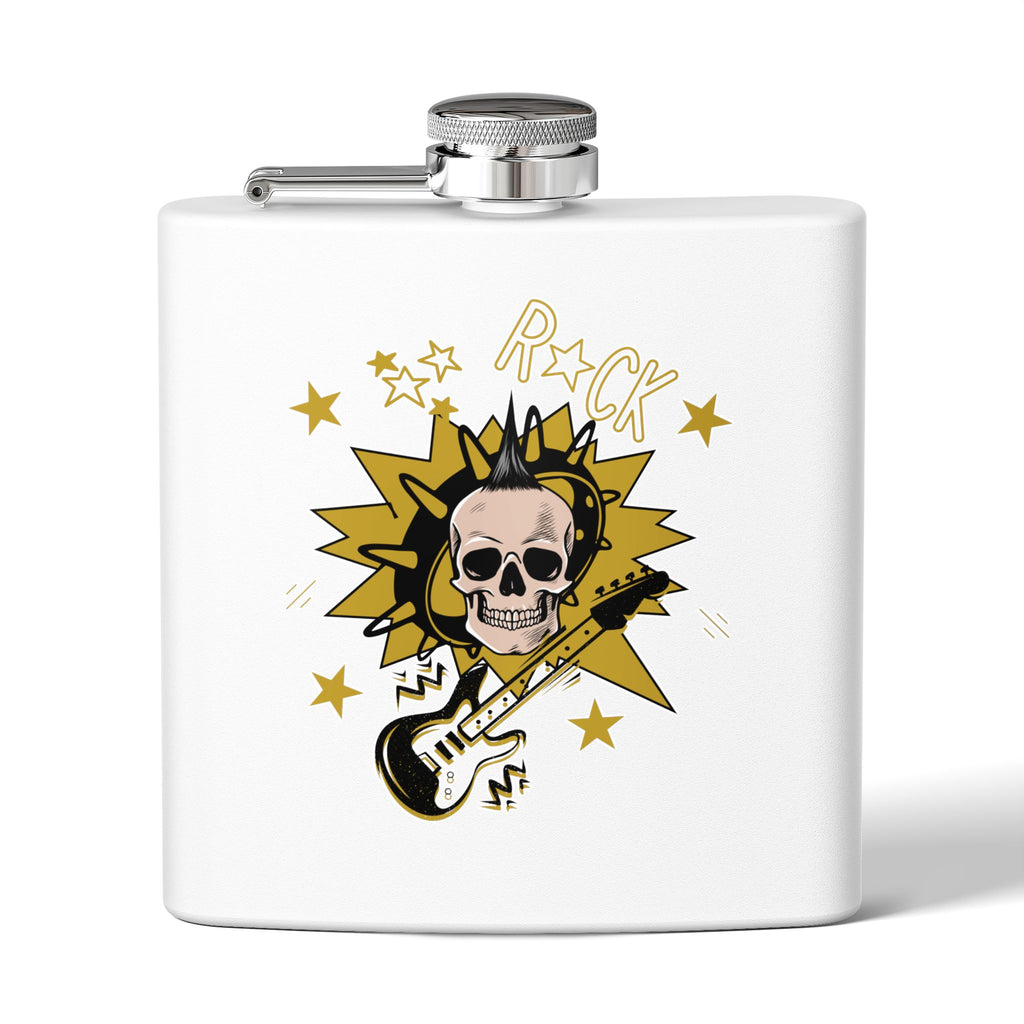 Rockstar-Flachmann aus Edelstahl – 170 ml, Geschenk für Musikliebhaber