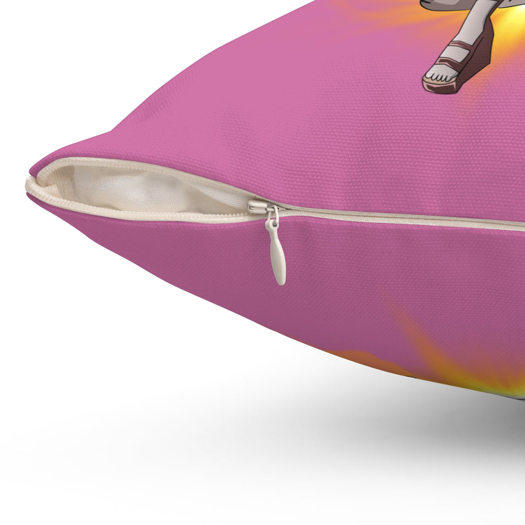 Anime Lightning Warrior Kissen - Kräftiges Dekor für Fans, Wurfkissen, Schlafzimmer-Akzent, Gamer-Geschenk, gemütliches Wohndekor