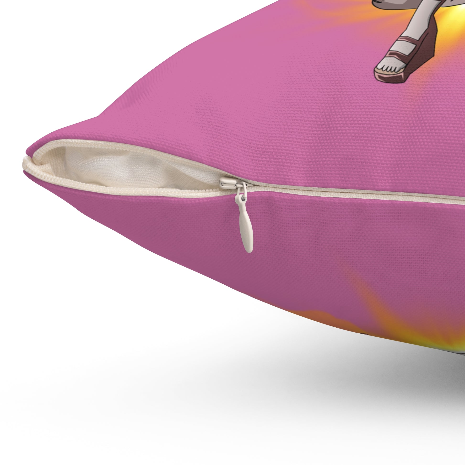 Anime Lightning Warrior Kissen - Kräftiges Dekor für Fans, Wurfkissen, Schlafzimmer-Akzent, Gamer-Geschenk, gemütliches Wohndekor