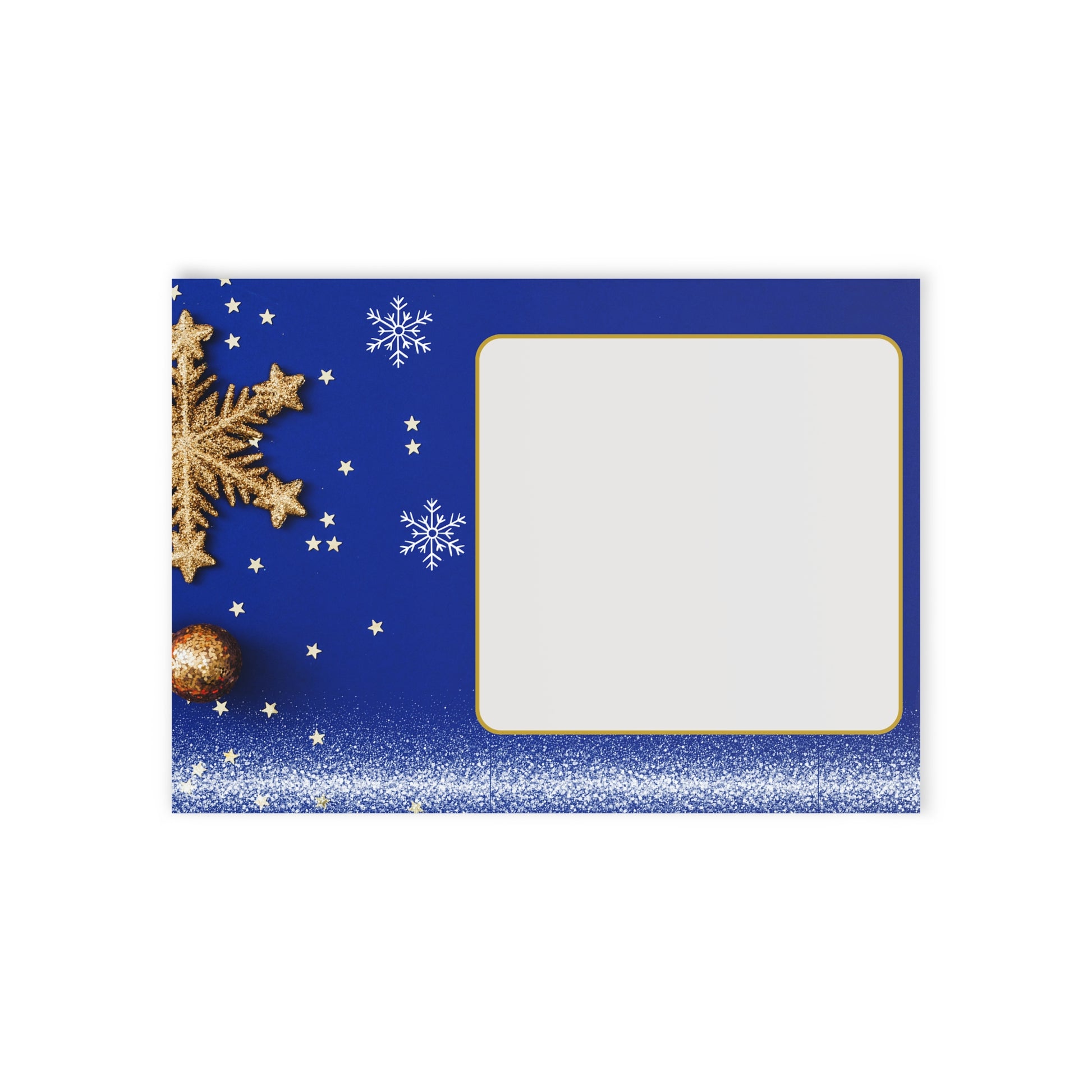 Weihnachtskarten, Festliche Grußkarten, Zweiseitig bedruckte Karten, Frohe Weihnachten-Karten, Winter-Feierkarten