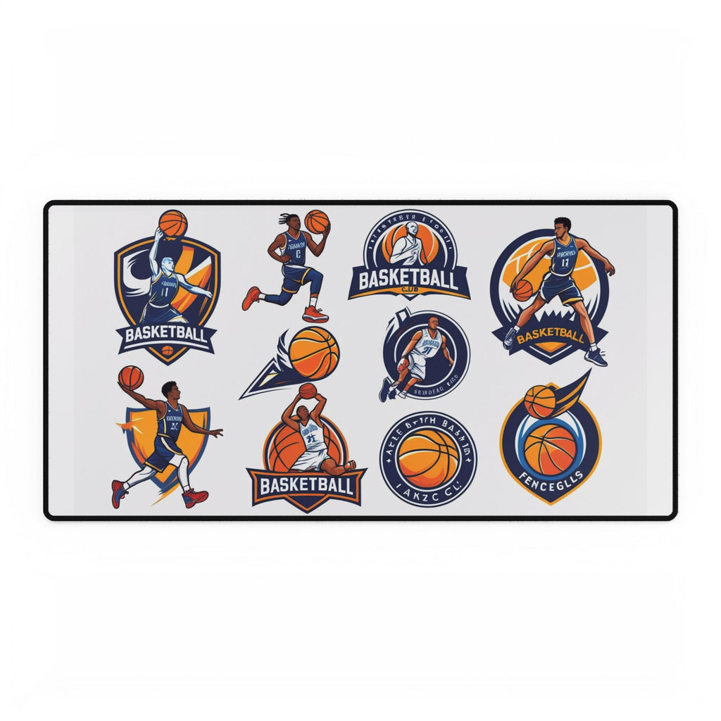 Basketball Schreibtischmatten - Geschenk für Sportliebhaber, Gaming-Matte, Bürodekor, Einzigartige Basketball-Kunst, Geburtstag, Abschluss