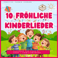 10 Fröhliche Kinderlieder Nummer 1 - Mega Spar-Paket mit fröhlichen Kindern, Musiknoten und bunten Luftballons