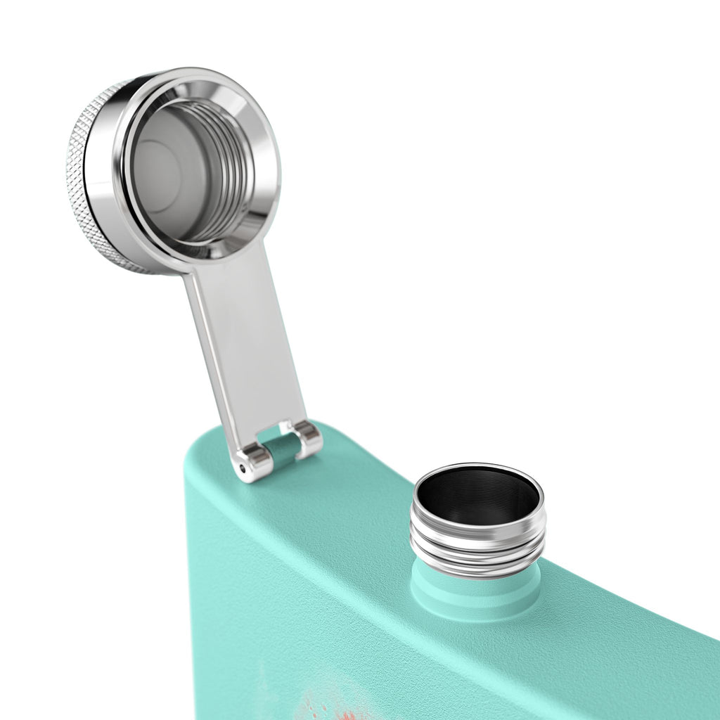Edelstahl-Flachmann mit Totenkopf-Design – 170 ml Reisezubehör für Abenteurer