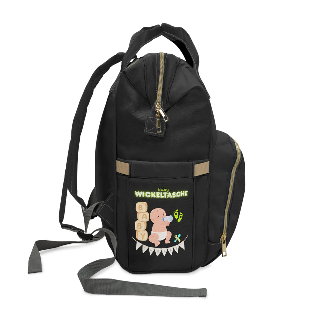 Stylischer multifunktionaler Wickelrucksack für moderne Eltern