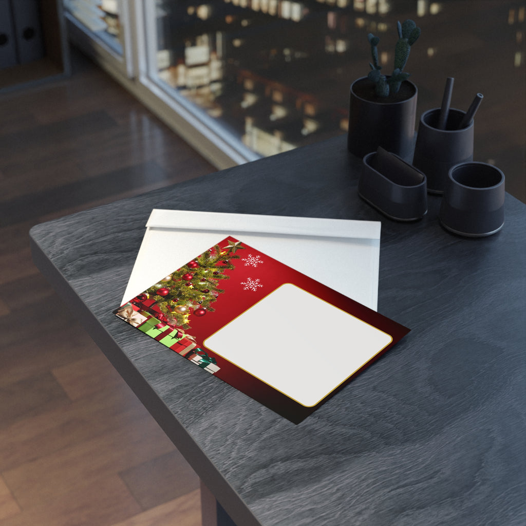 Weihnachtsgrußkarten - Festliche Weihnachtskarten, beidseitig bedruckt, personalisierte Weihnachtseinladungen, saisonale Grüße, Weihnachtsstimmung