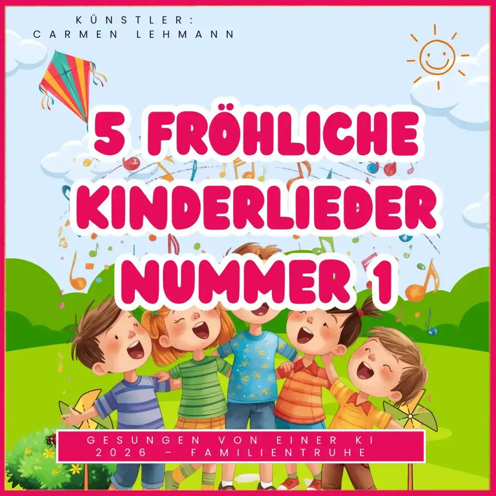 5 Fröhliche Kinderlieder Spar-Paket Nummer 1 - Kinderlieder-Paket