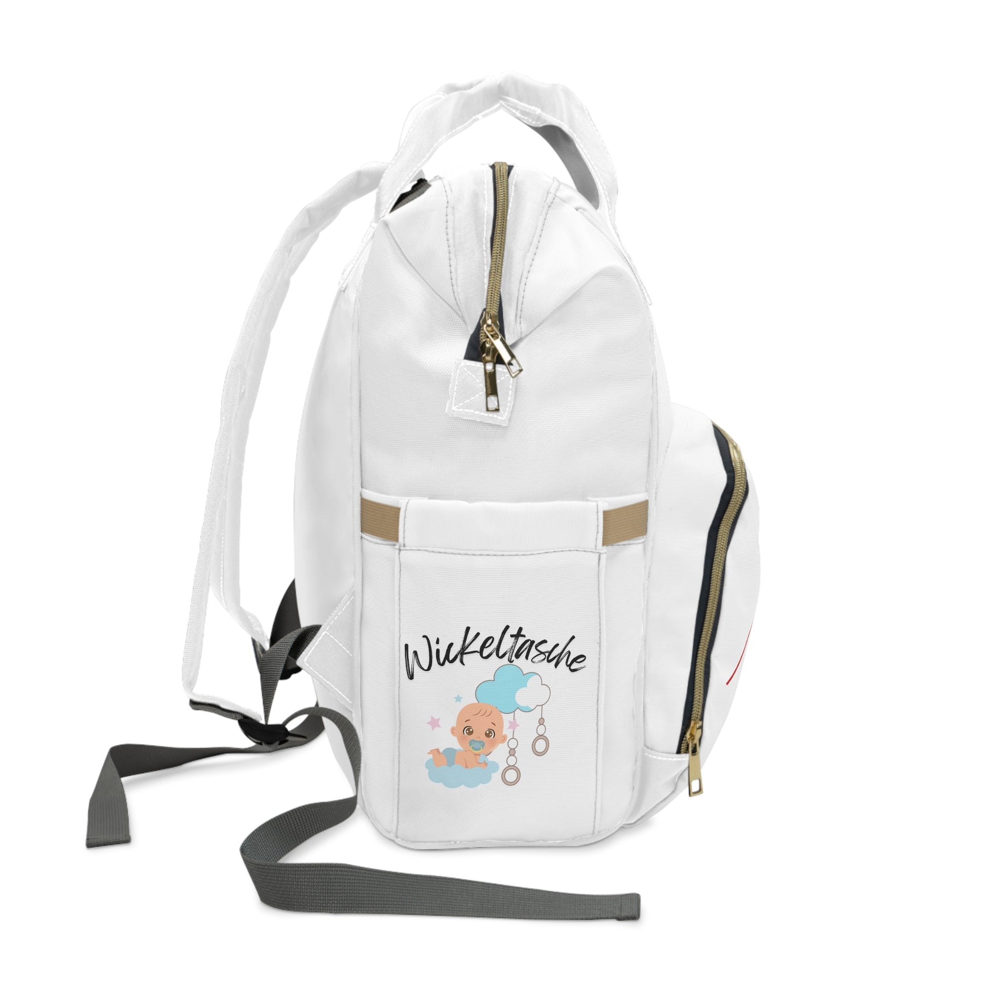 Love You Diaper Backpack - Stylish & Functional Baby Bag for Parents