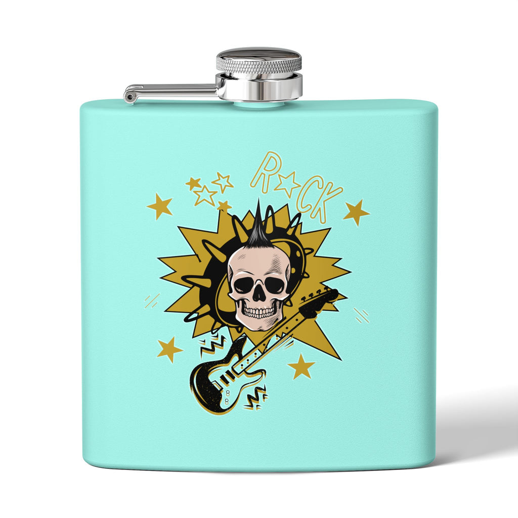 Rockstar-Flachmann aus Edelstahl – 170 ml, Geschenk für Musikliebhaber