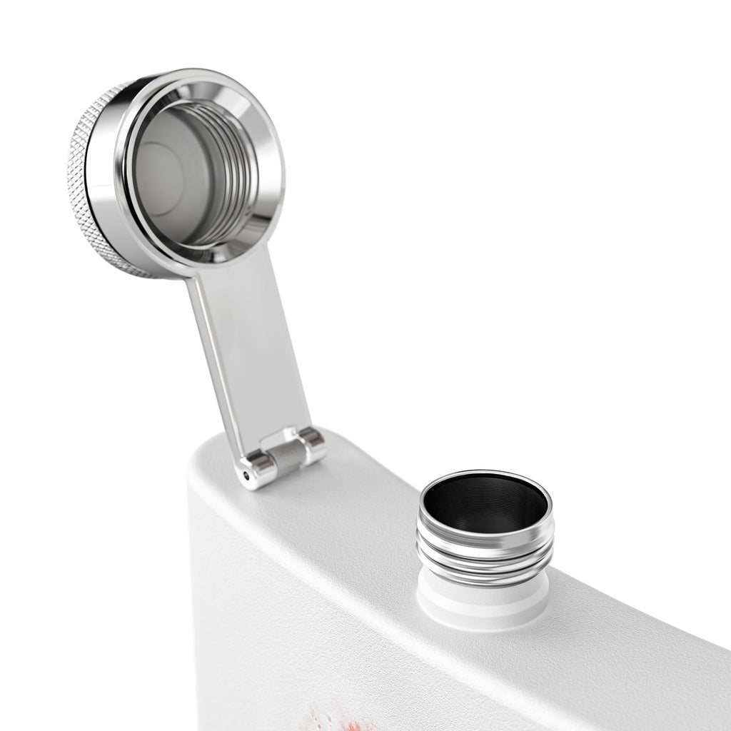 Edelstahl-Flachmann mit Totenkopf-Design – 170 ml Reisezubehör für Abenteurer