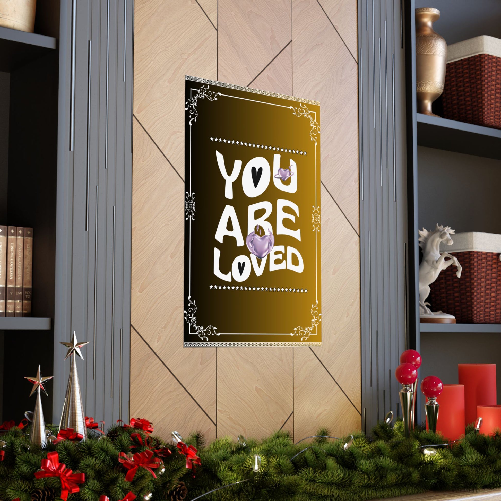 Matte Vertical Posters, Positive Affirmation Wall Art, Inspirational Home Decor, Gift for Loved Ones, Motivational Quote Print