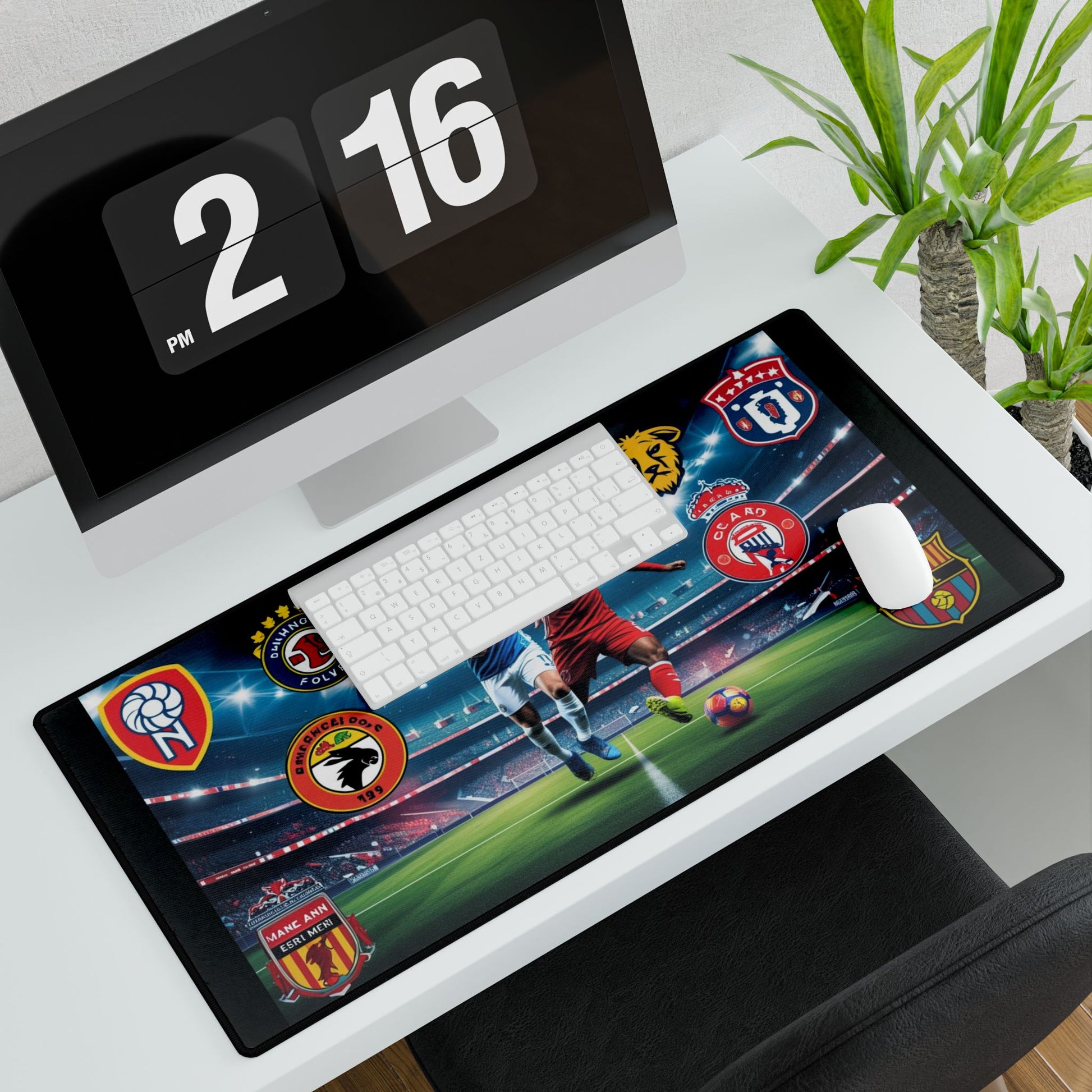 Schreibtischunterlagen mit Sportmotiven, Gaming-Schreibtischunterlagen, personalisierte Bürounterlagen, Gamer-Geschenk, Arbeitsplatzdekoration