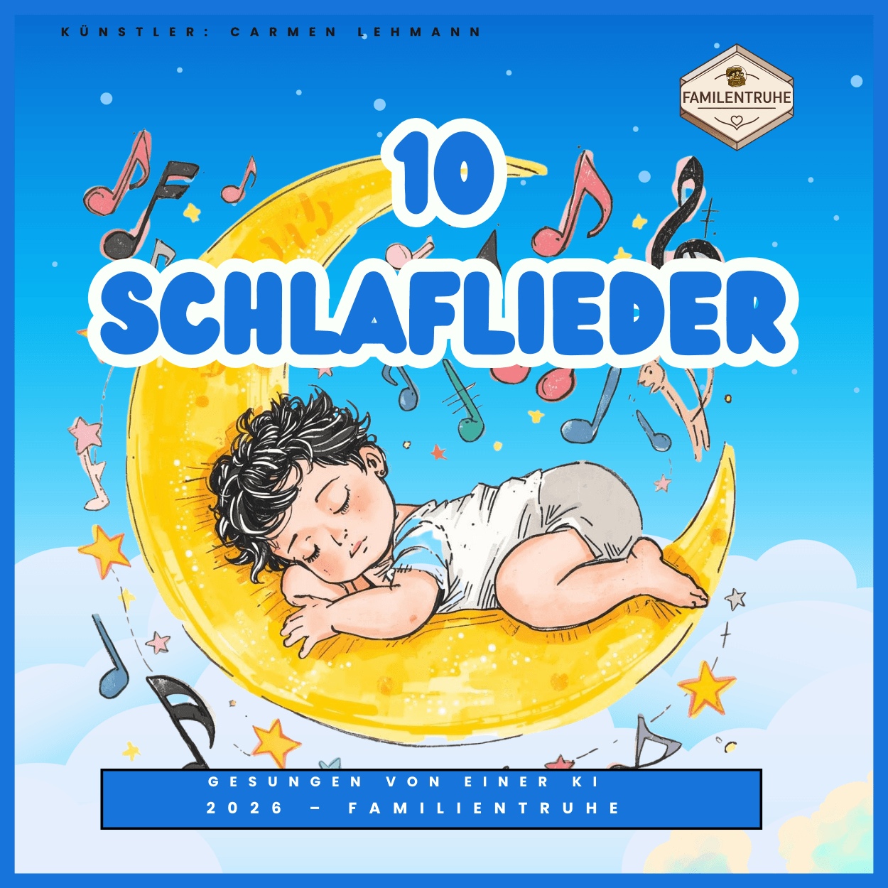 10 Schlaflieder Nummer 1 - Mega Spar-Paket mit sanften Melodien zum Einschlafen