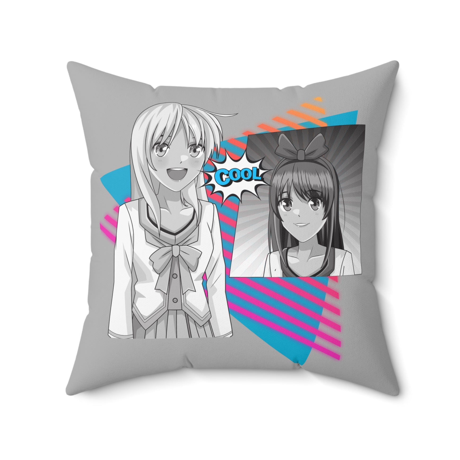 Lebendiges, von Anime inspiriertes Dekokissen, gemütliche Heimdekoration, lustiges Sofakissen, Geschenk für Anime-Liebhaber, Akzentkissen fürs Schlafzimmer, einzigartig [...]
