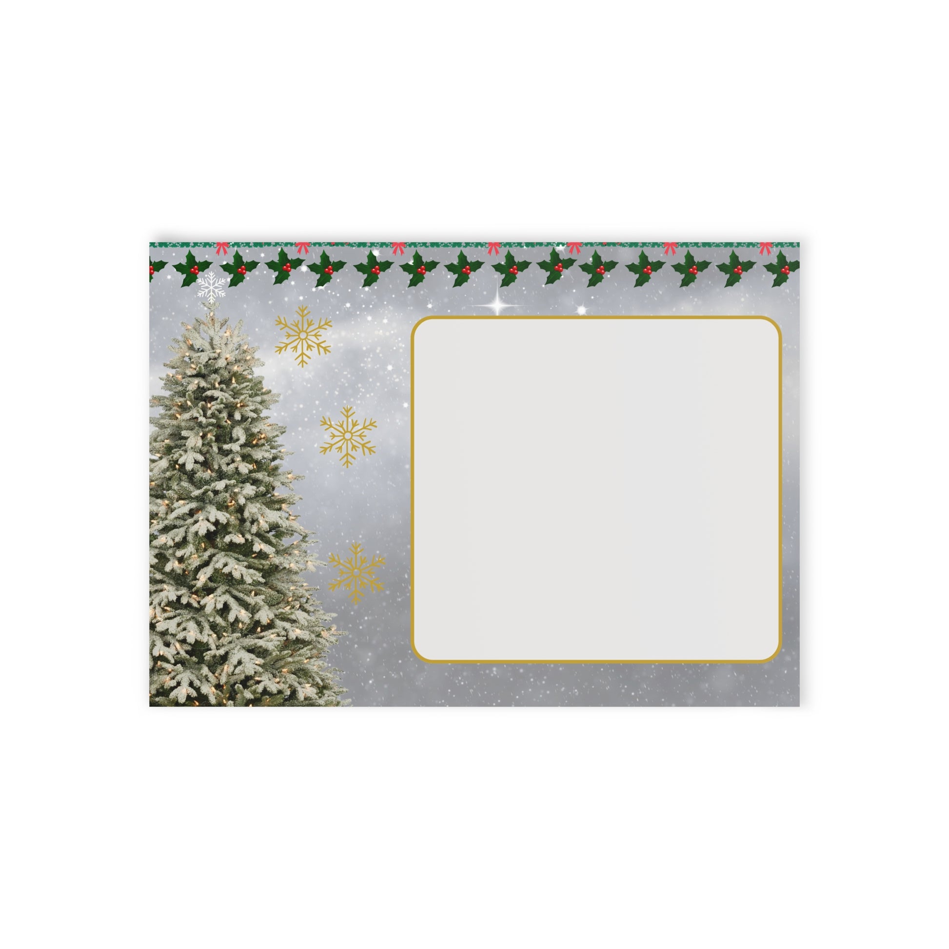 Weihnachtskarten, Festliche Grußkarten, Jahreszeitenkarten, personalisierte Weihnachtskarten, beidseitig bedruckte Weihnachtskarten