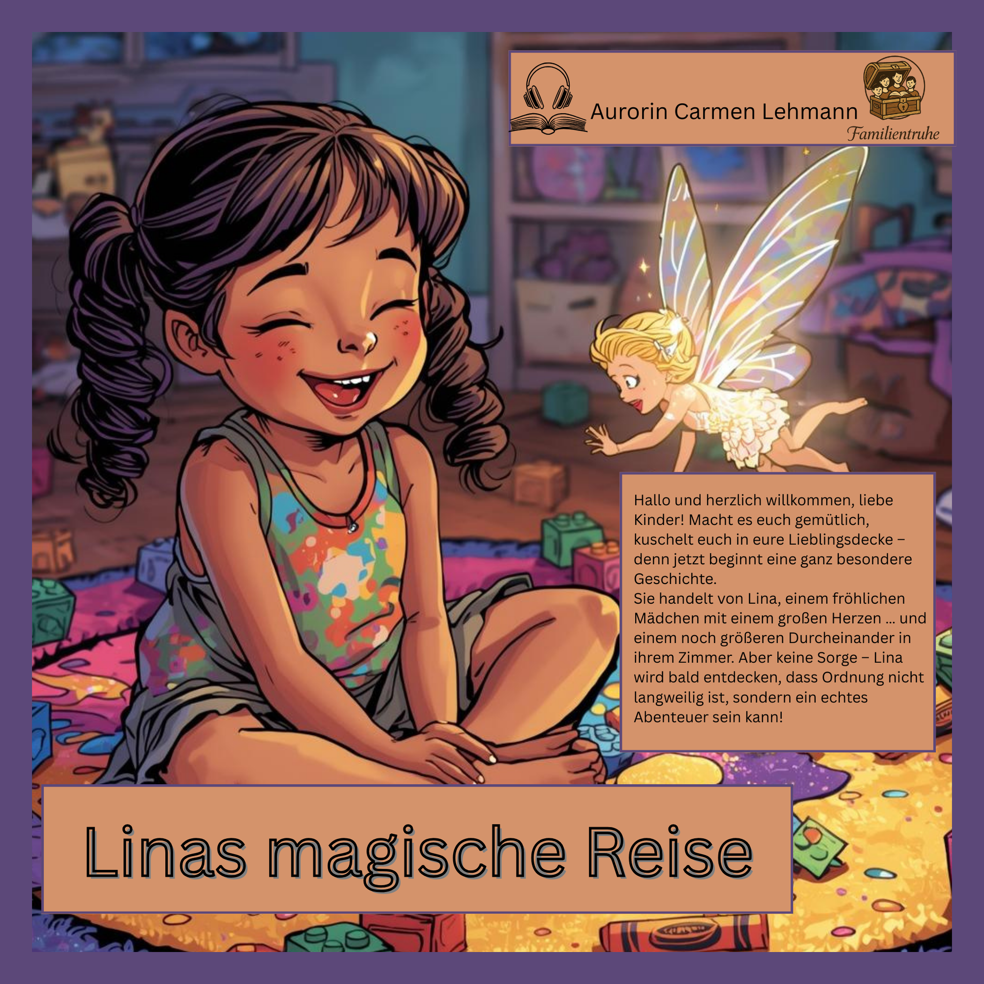 Hörbuch für Kinder mit den Titel  Linas magische Geschichte
