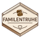 Logo der Familientruhe mit   Digitale Produkte und Bücher Inhaber Carmen Lehmann